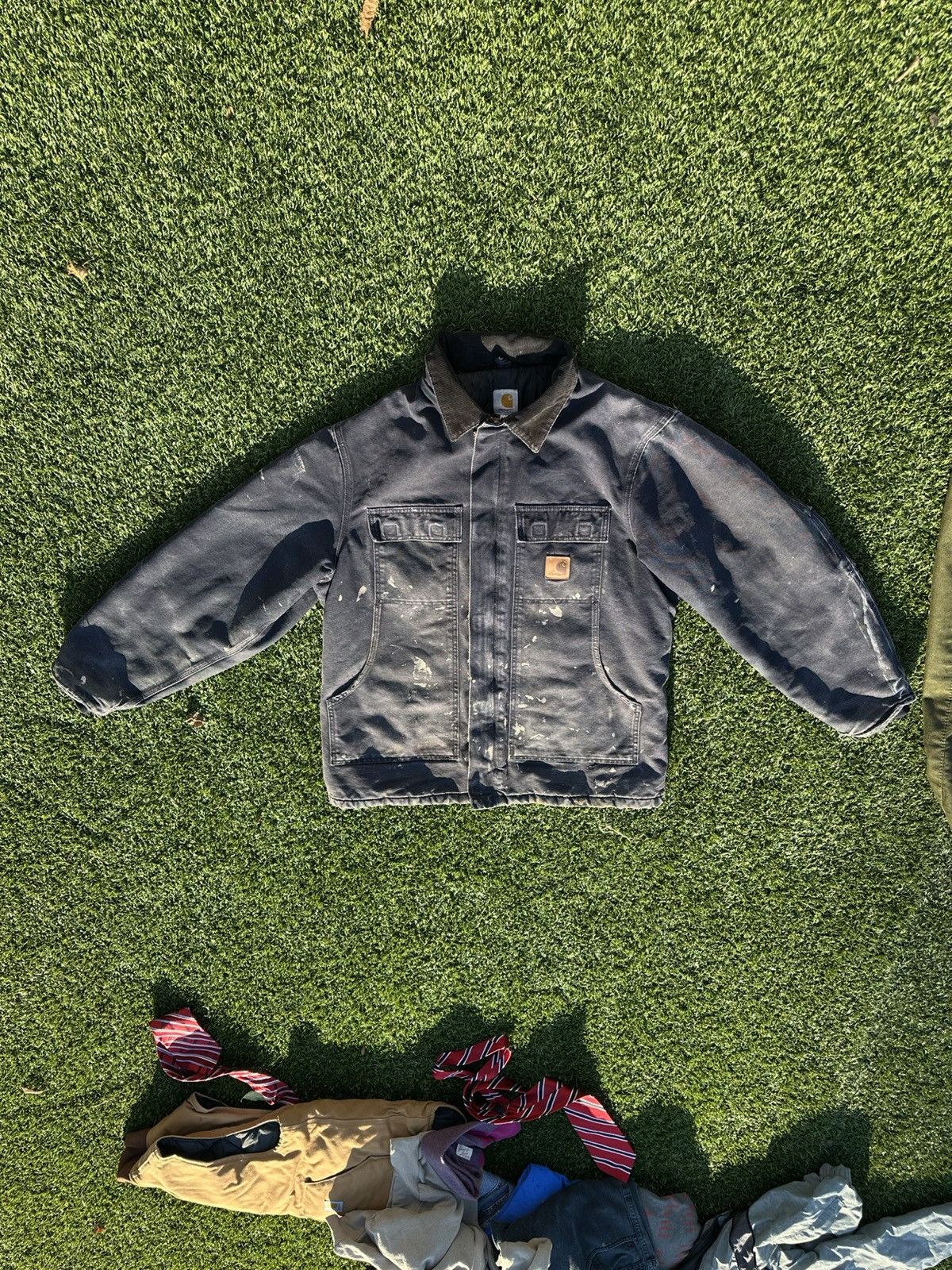 Carhartt Vintage navy Carhartt C26 MDT Size US L / EU 52-54 / 3 - 1 Thumbnail