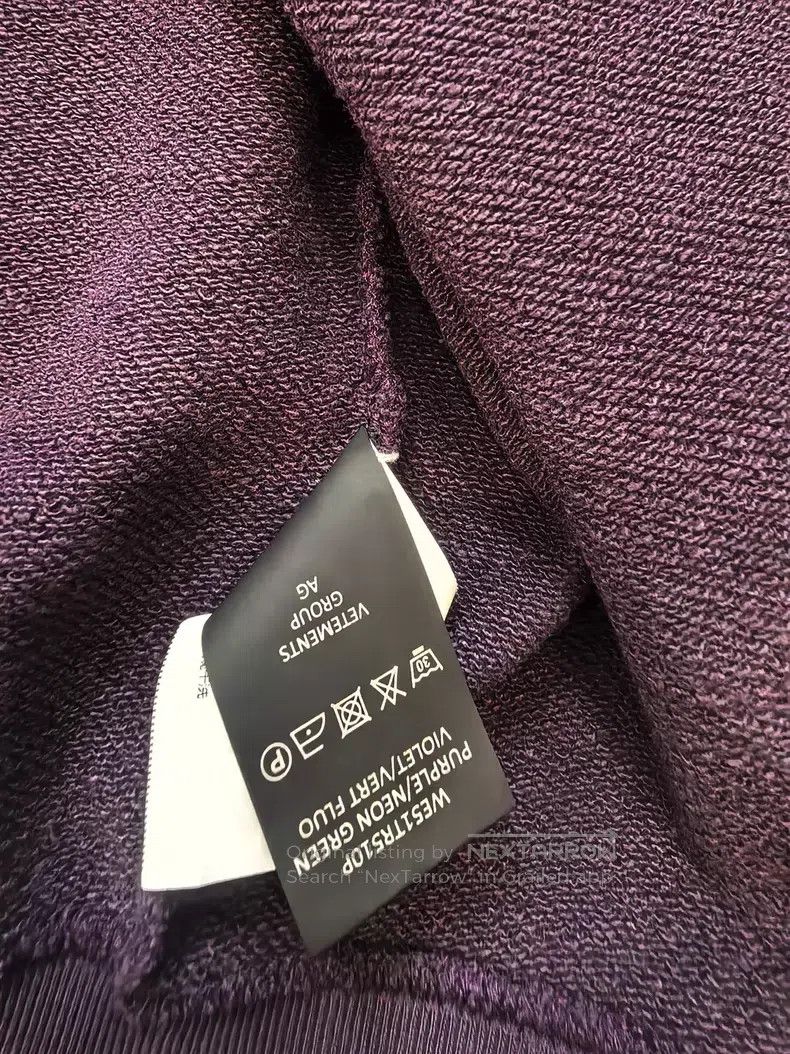 Vetements VETEMENTS Embroidered Purple Sanskrit Jacket Size US M / EU 48-50 / 2 - 4 Thumbnail