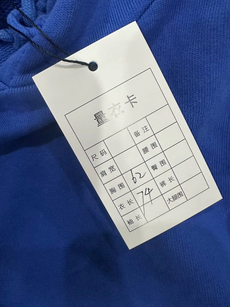 Balenciaga Balenciaga Blue back big logo hoodie size m Size US M / EU 48-50 / 2 - 5 Thumbnail