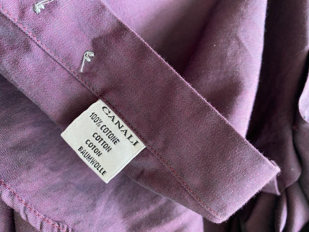 Canali Canali Vintage French Cuffs button up shirt 46/18 Size US XXL / EU 58 / 5 - 5 Thumbnail