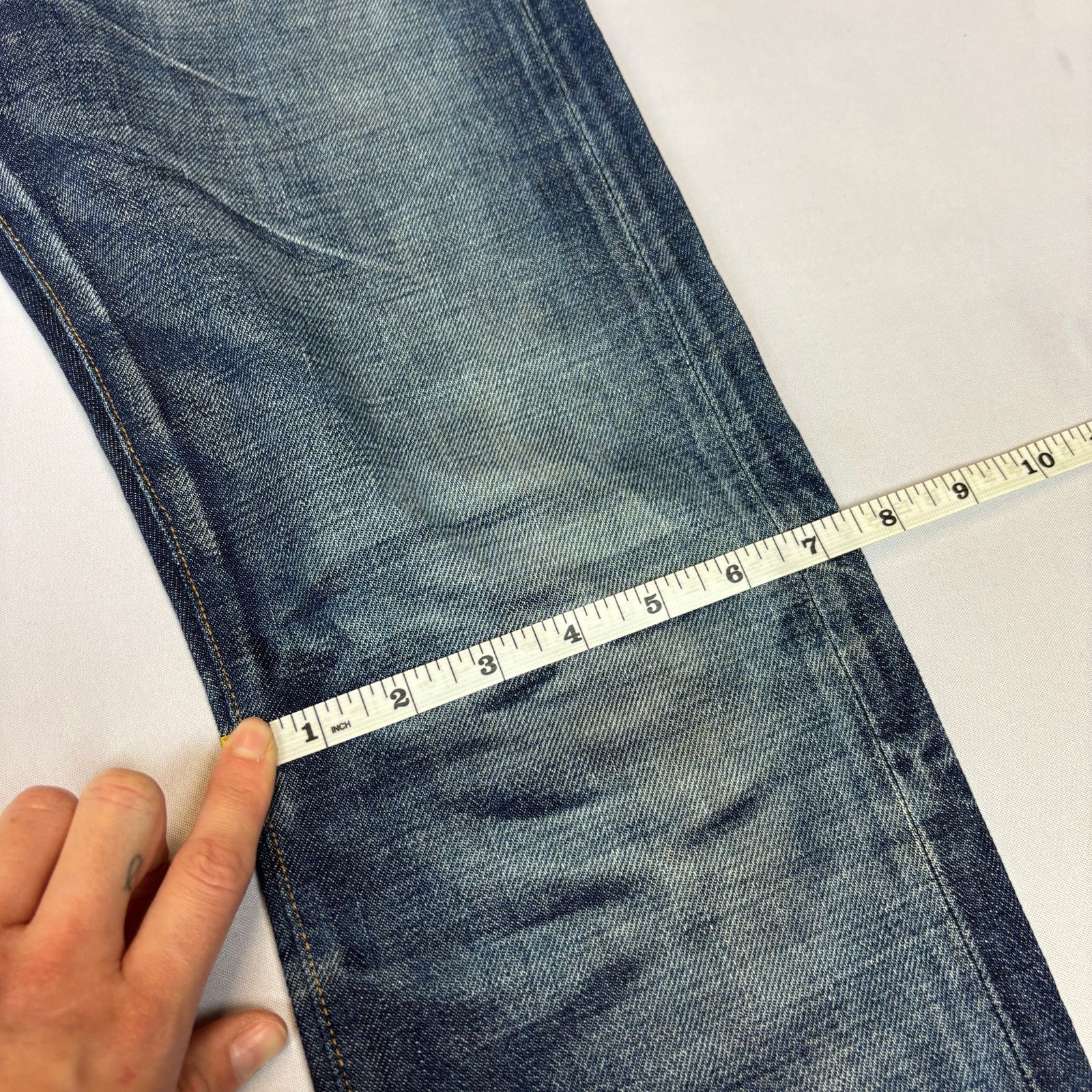 Fabric Brand & Co. Fabric Brand & Co Selvedge Denim Straight Leg Jeans 31x29 Size US 31 - 12 Thumbnail