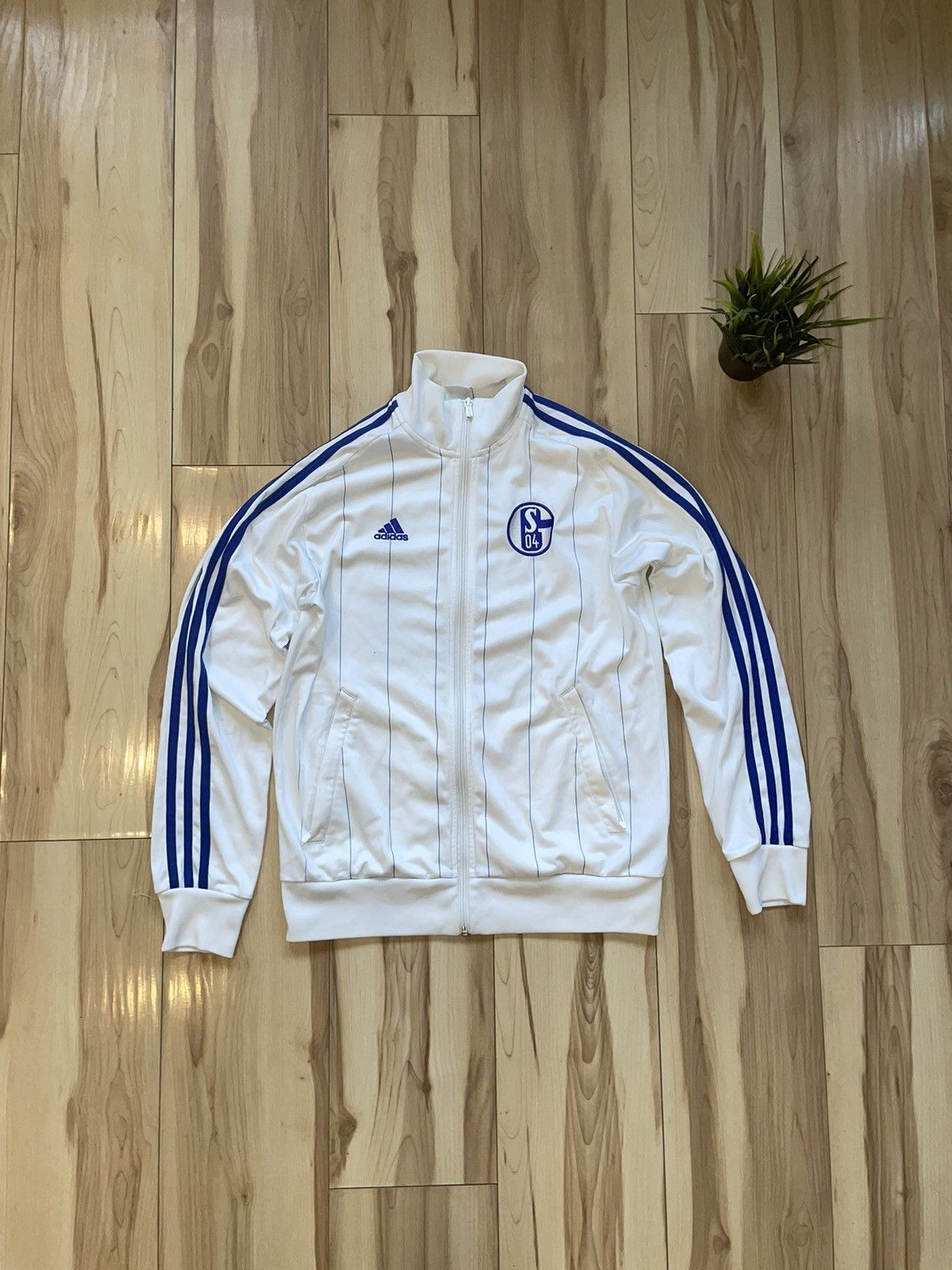 Adidas × Vintage Full Zip Sweatshirt Adidas Schalke 04 Vintage 2011 Opium Y2K Size US S / EU 44-46 / 1 - 1 Thumbnail