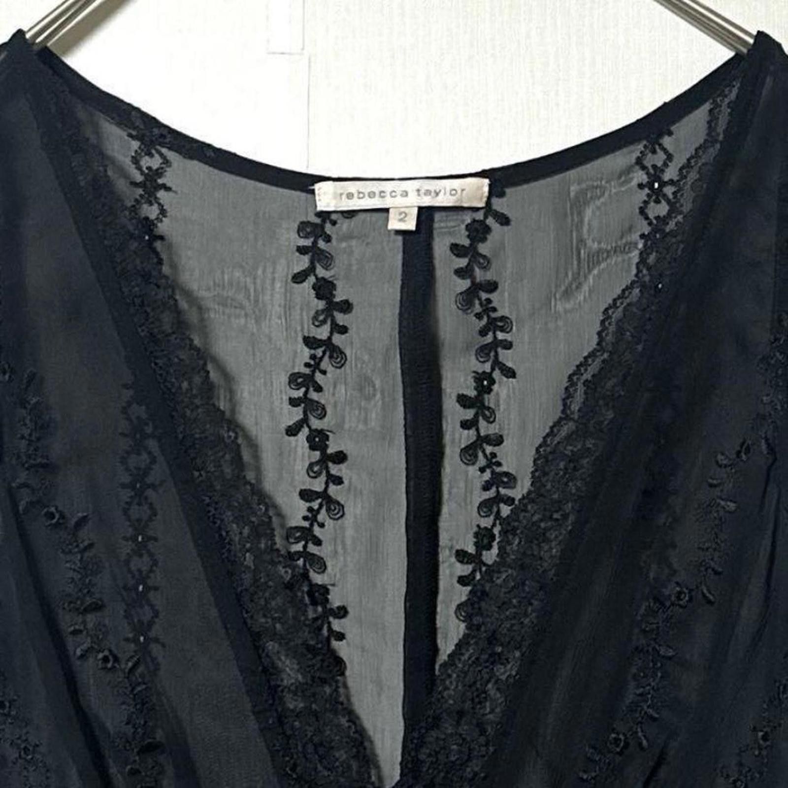Other Rebecca Taylor fairy flowy coquette sheer dress Size XS / US 0-2 / IT 36-38 - 6 Thumbnail