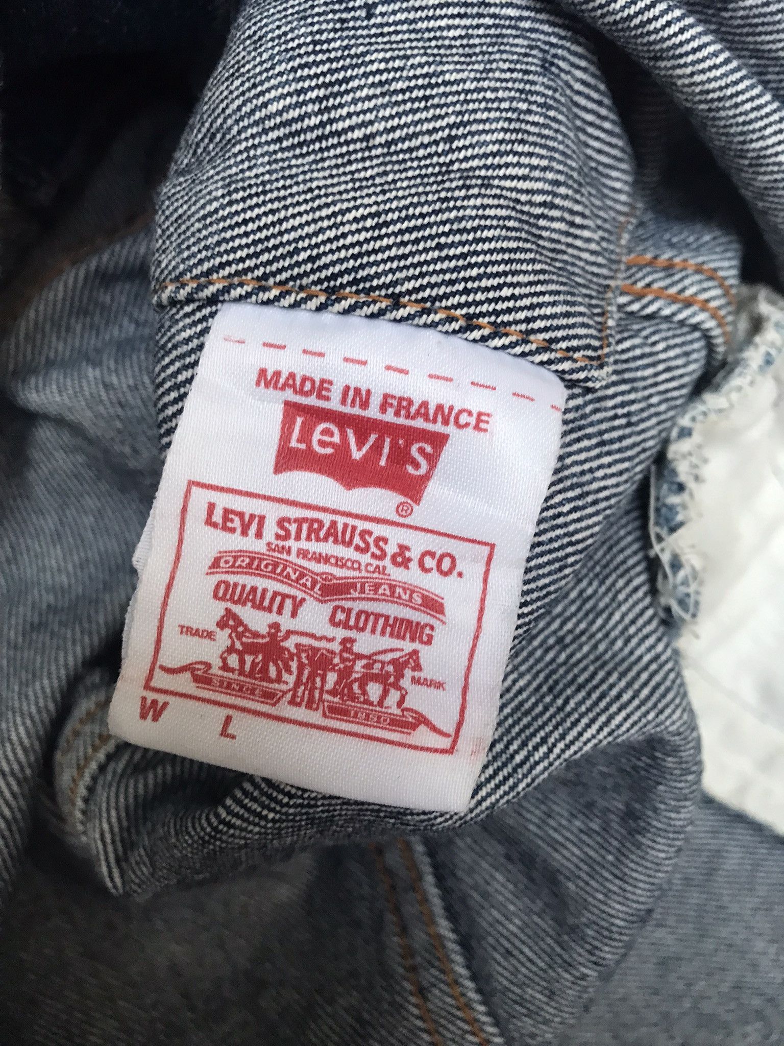 Levi's MADE IN FRANCE LEVIS TYPEIII DENIM TRUCKER JACKET Size US M / EU 48-50 / 2 - 1 Thumbnail