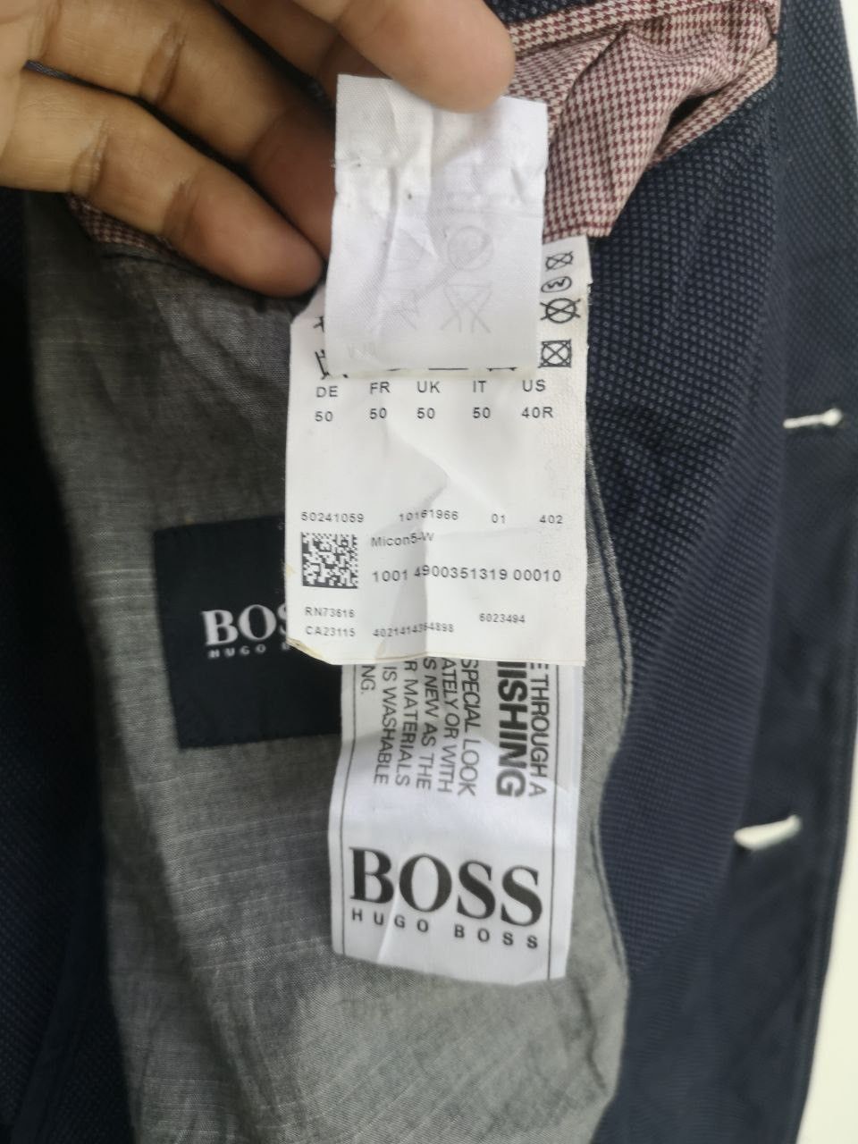 Hugo 💥Vintage Hugo Boss Jacket Size US M / EU 48-50 / 2 - 9 Thumbnail