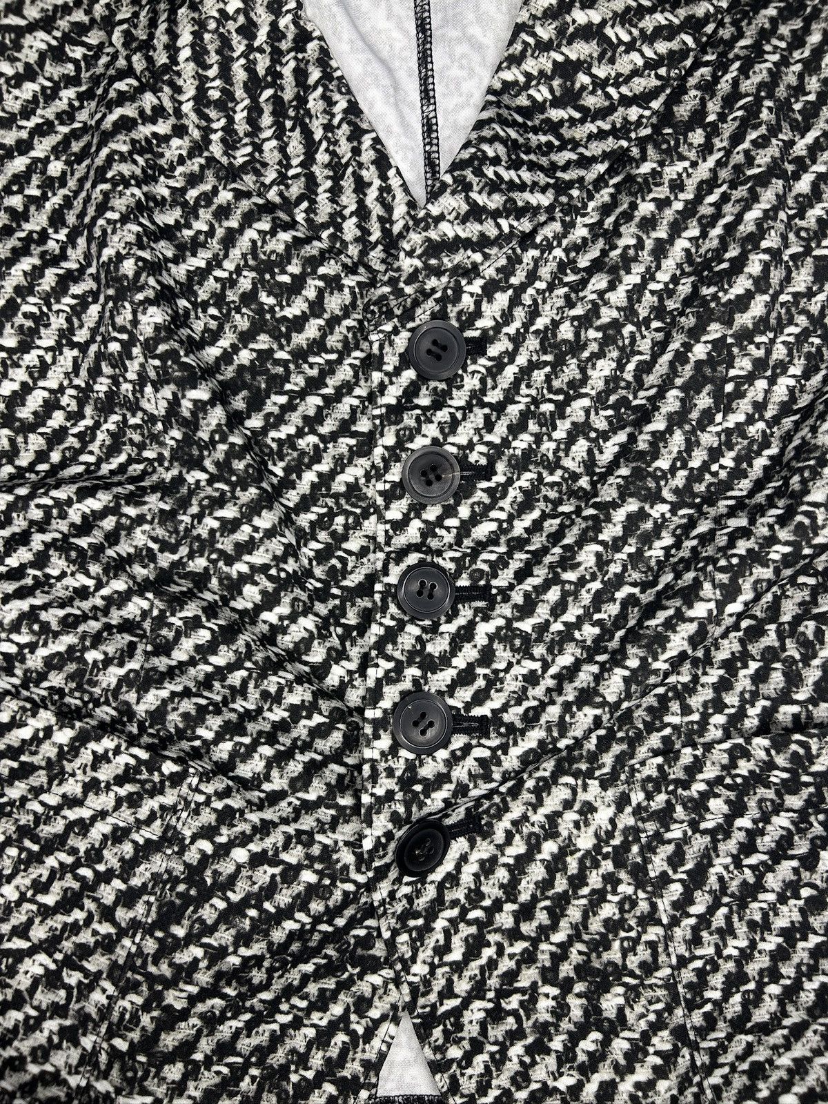 Junya Watanabe S/S 10 Trompe Loeil Stretch Blazer Size XS / US 0-2 / IT 36-38 - 7 Thumbnail