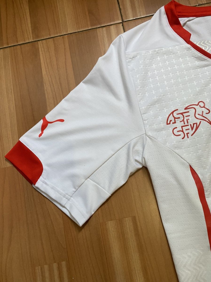 Puma Puma Switzerland 2014 World Cup Football Away Jersey #19 Size M / US 6-8 / IT 42-44 - 5 Thumbnail