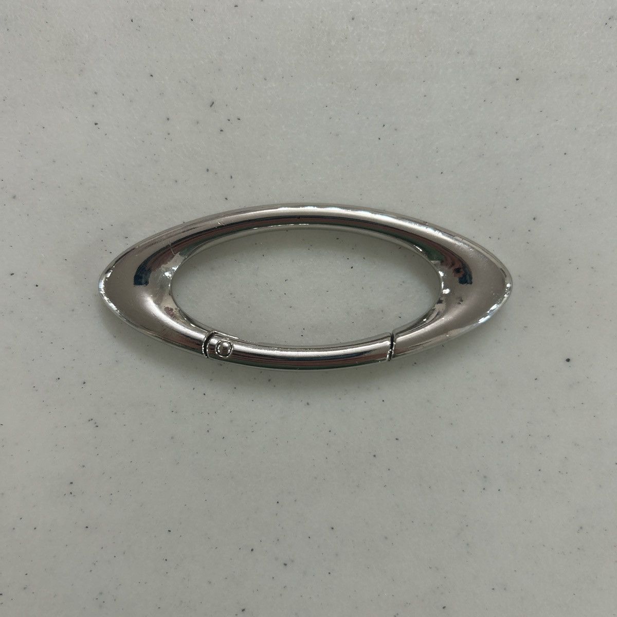 Streetwear × Stussy × Vintage Stussy Silver SS Link Carabiner