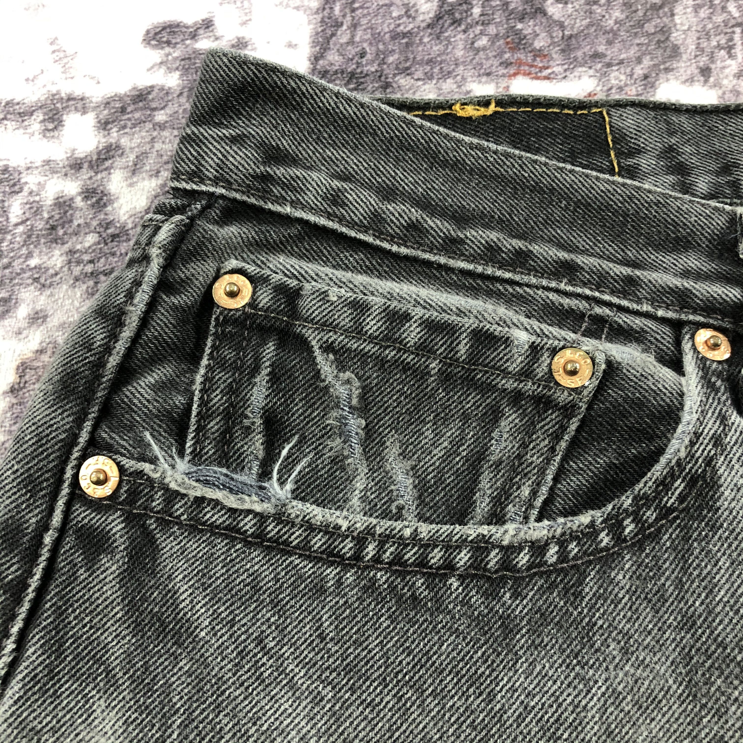 Levi's Vintage 90s Levis 501 Earth Tone Jeans-JM2422 Size US 38 / EU 54 - 10 Thumbnail