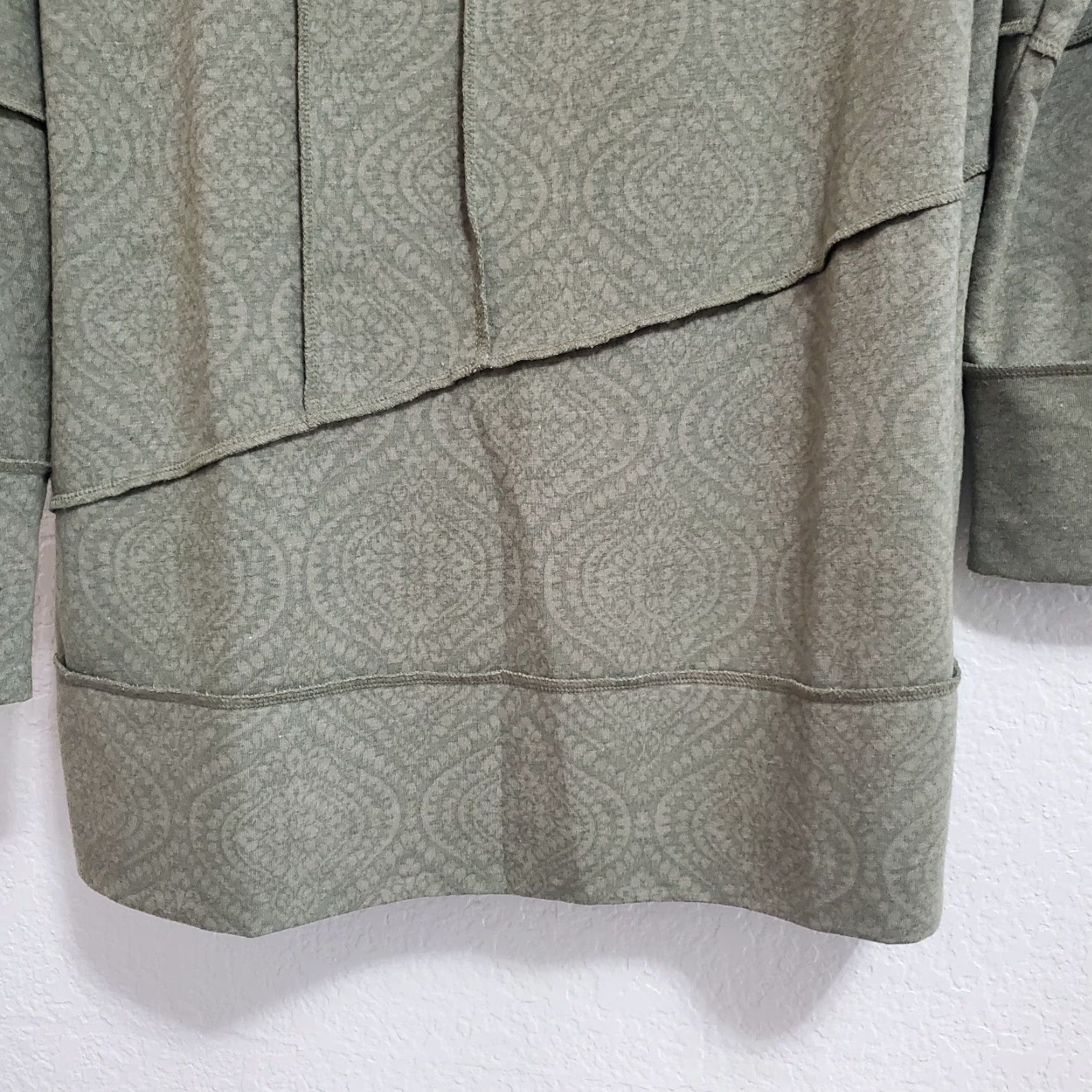 Soft Surroundings Soft Surroundings Tunic Shirt Women L Green Cowl Neck Long Sleeve Pullover Top Bohemian Lagenlook Coastal Oversized Size L / US 10 / IT 46 - 6 Thumbnail
