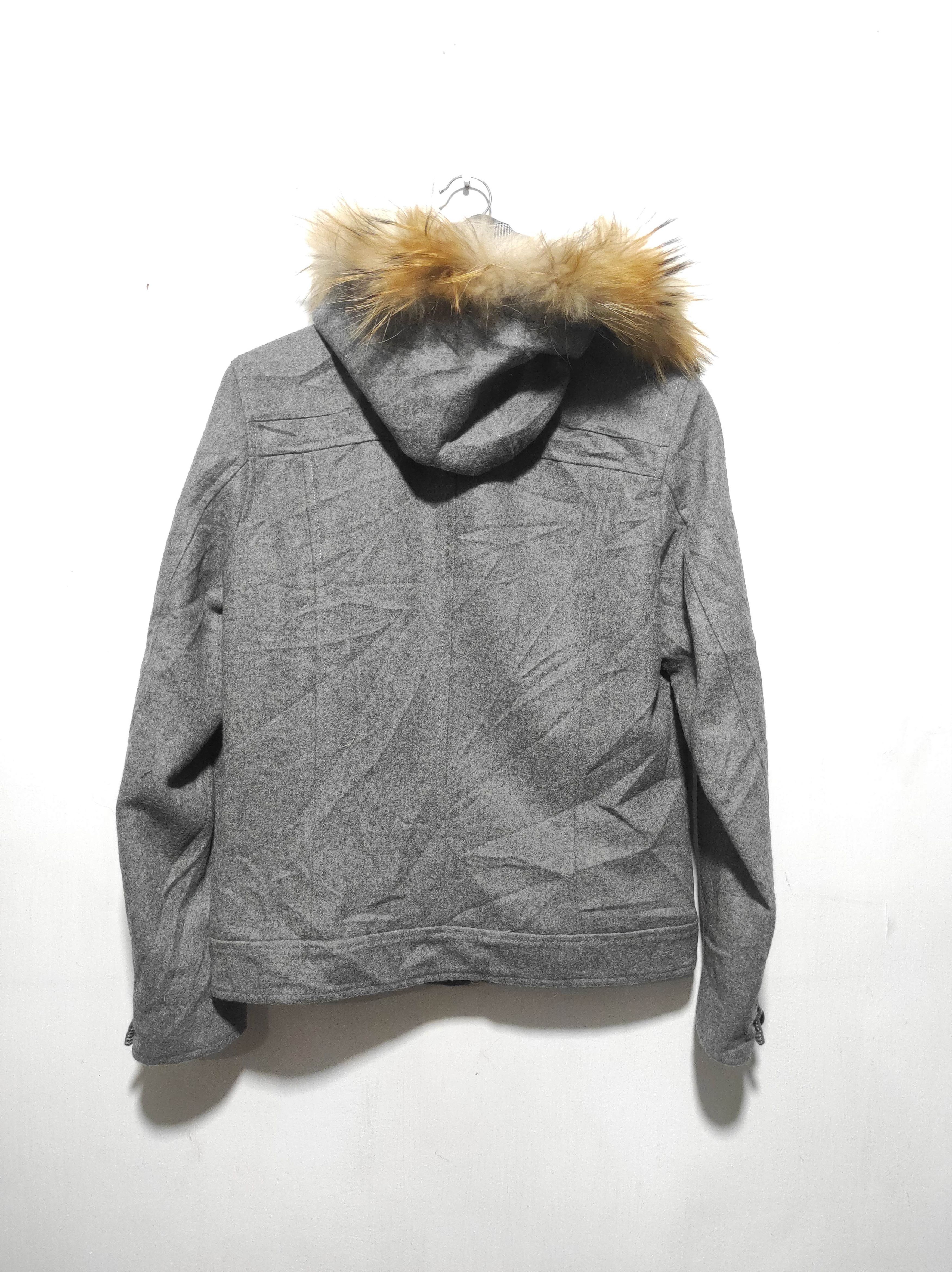 Michel Klein Michel Klein Wool double Zip Fur Hoodie Jacket Size US S / EU 44-46 / 1 - 18 Thumbnail
