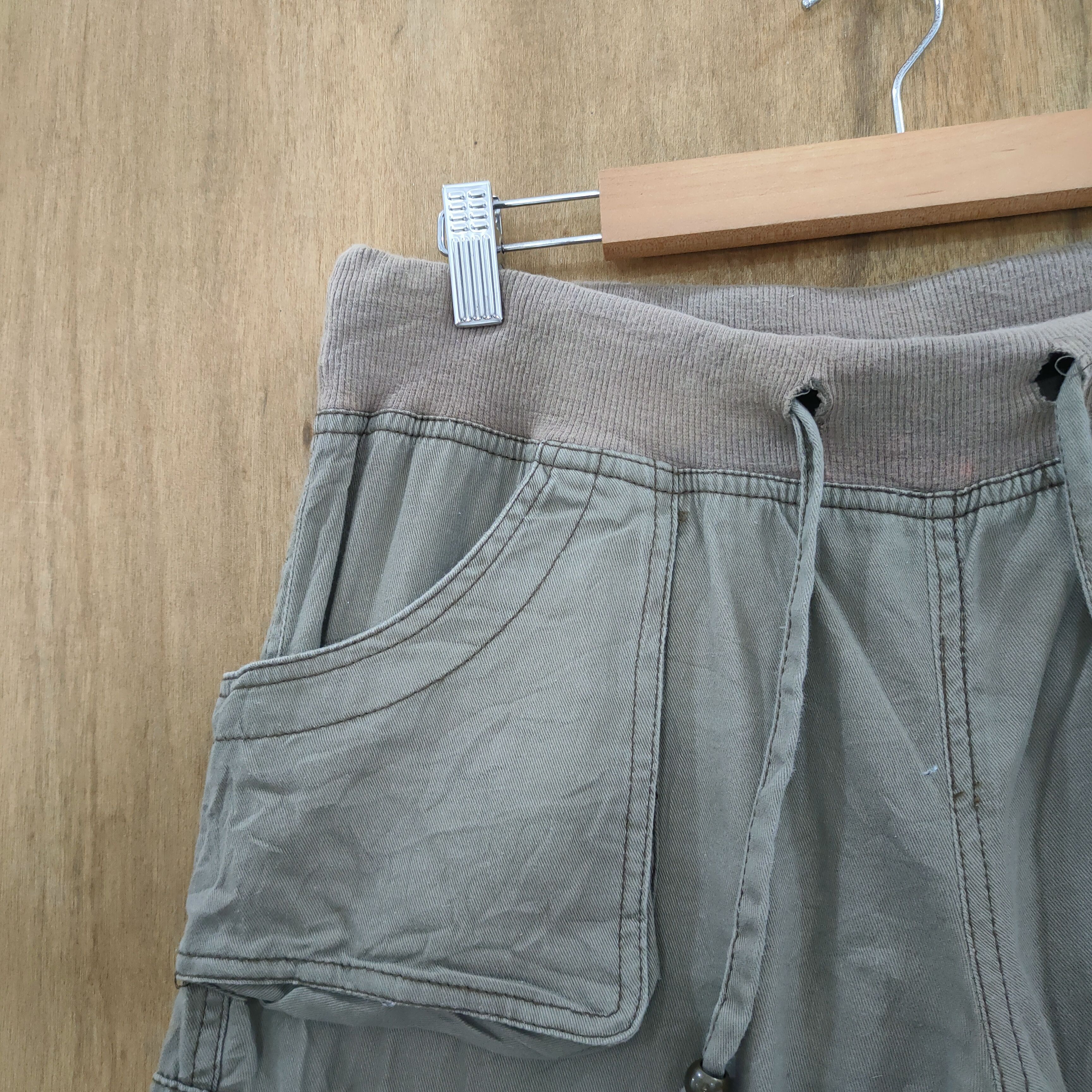Japanese Brand × Vintage VINTAGE DGY SPRING WAIST FADED FLARED CARGO PANTS Size US 30 / EU 46 - 5 Thumbnail
