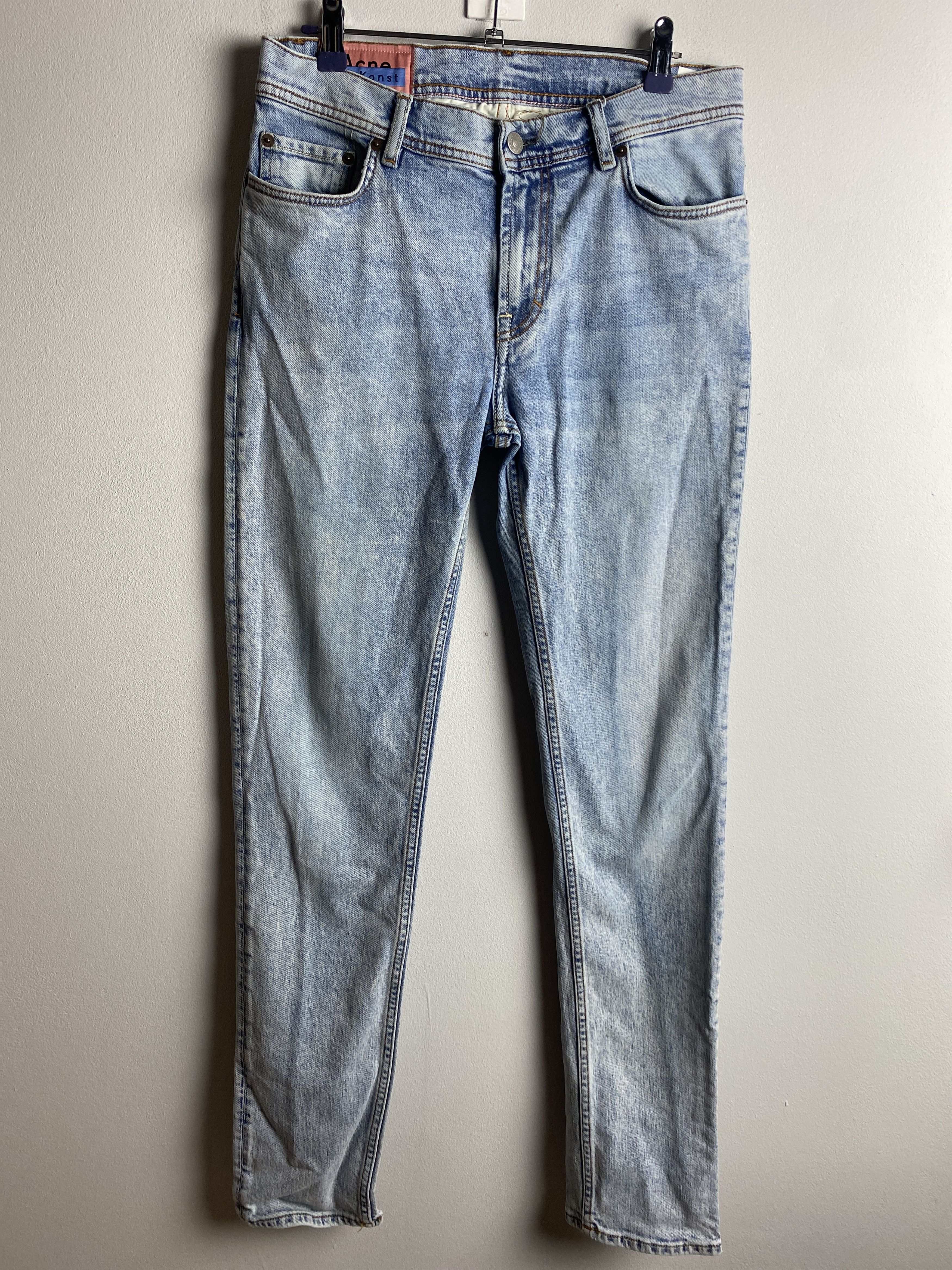 Acne Studios Bla Konst North Marble Wash denim jeans pants