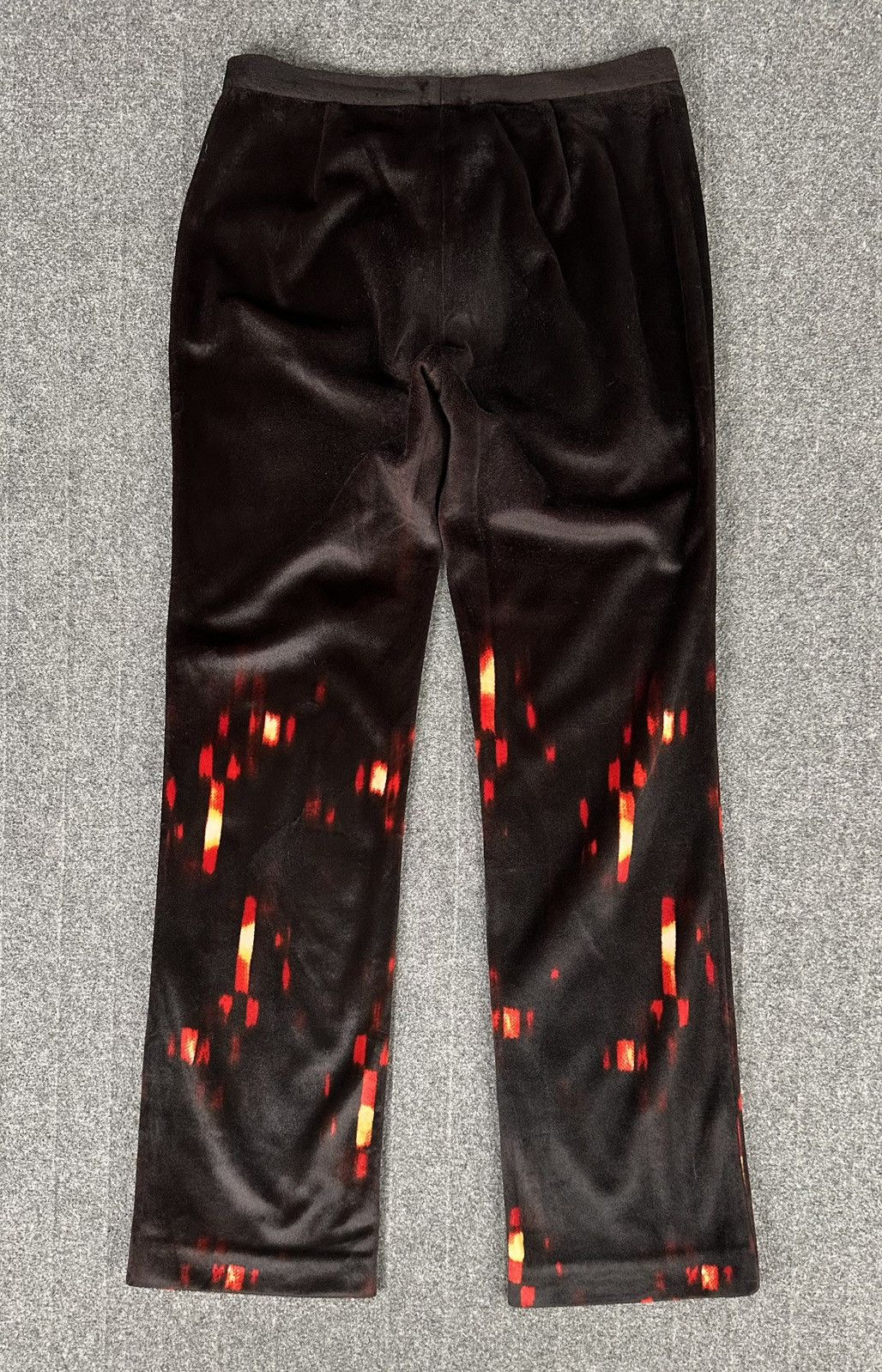 Vivienne Tam Vivienne Tam - 90’s Lantern Lights Velvet Polyester Pants Size 30" / US 8 / IT 44 - 9 Thumbnail