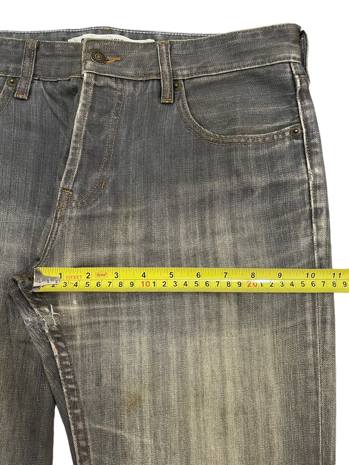 Gap Vintage Gap Classic Mud Wash Style Straight Loose Jeans Size US 32 / EU 48 - 12 Thumbnail