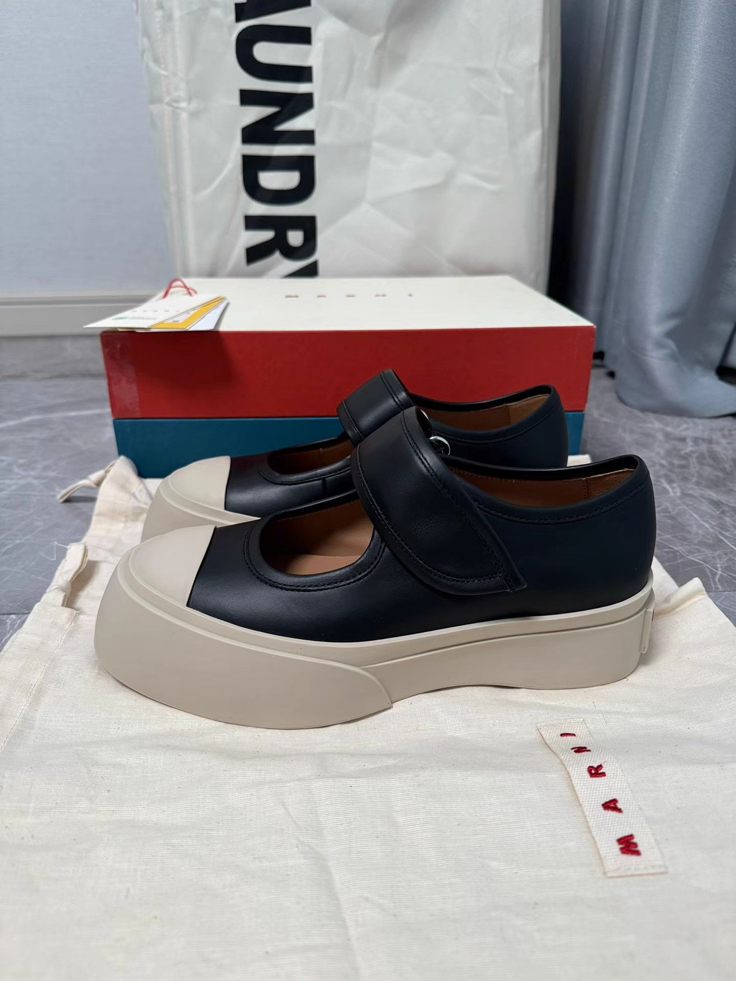Marni Marni Velcro Strap Big Toe Shoes K6 Size US 8 / IT 38 - 1 Thumbnail