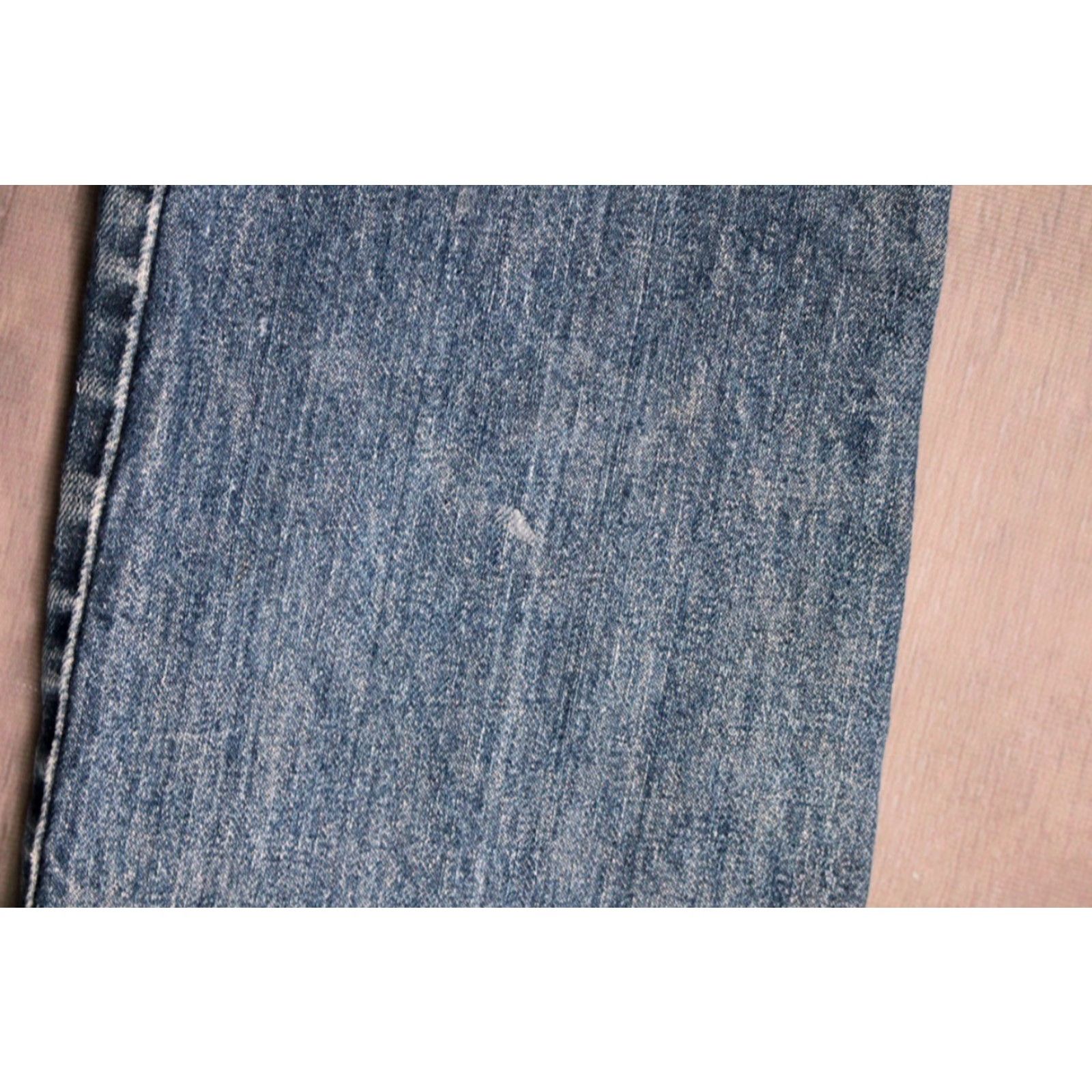Vintage 60s Selvage Jeans VTG J.M. McDonald Co. Blue Denim 28.5x31.75 Regular 1960s Mens Boys Rockabilly Jeans Size US 29 - 7 Thumbnail