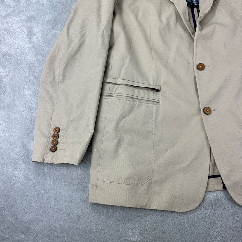 Robert Graham Robert Graham Tan Classic Fit Blazer Men’s Size 42 Size 42R - 6 Thumbnail