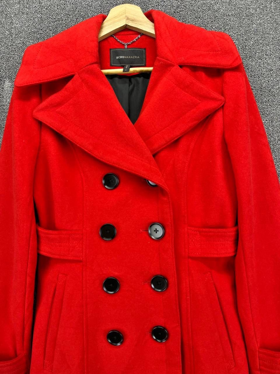 Bcbgmaxazria Bcbg Maxazria Trench Coat Long Jacket Size S / US 4 / IT 40 - 5 Thumbnail
