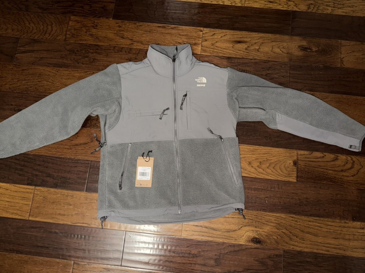 SKIMS × The North Face Grey The North Face fleece jacket Size XS / US 0-2 / IT 36-38 - 1 Thumbnail