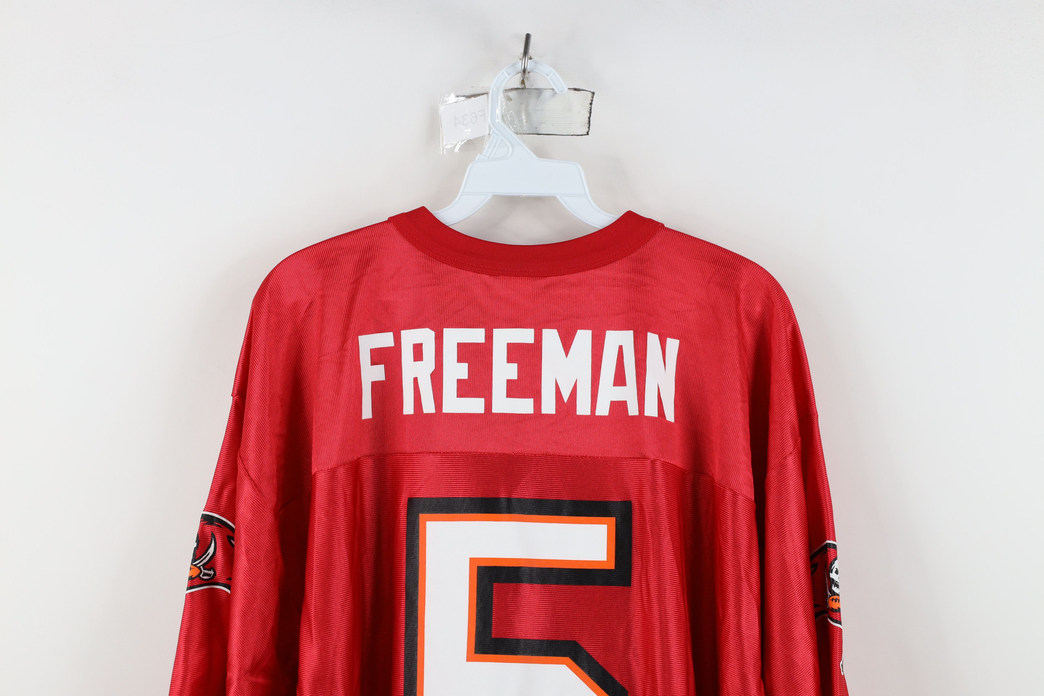 Vintage Vintage Freeman Tampa Bay Buccaneers Football Jersey Red #5 Size US L / EU 52-54 / 3 - 11 Thumbnail