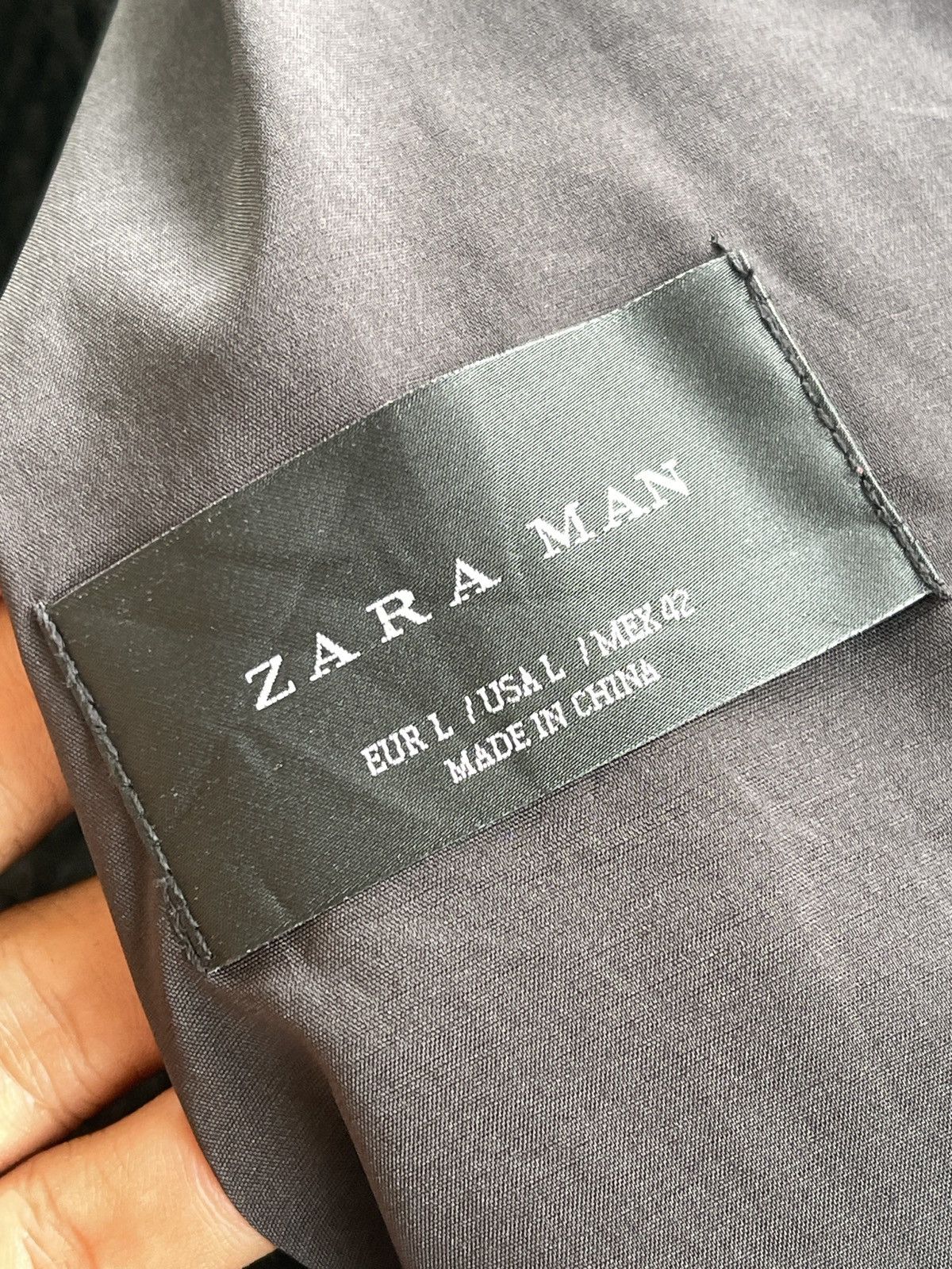 Zara Zara Man Black Longcoat Hoodie Size US L / EU 52-54 / 3 - 6 Thumbnail