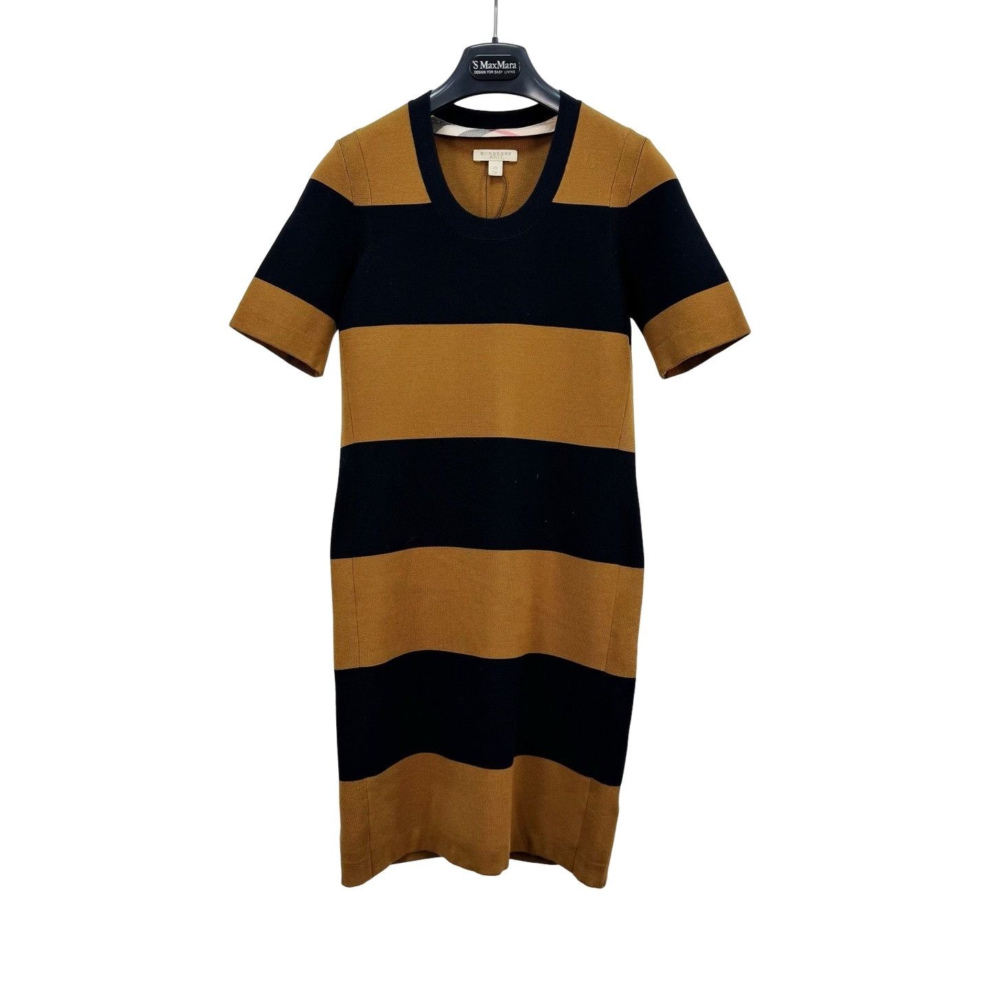 Burberry Burberry Brit Striped Knit Mini Dress XS Size XS / US 0-2 / IT 36-38 - 1 Thumbnail
