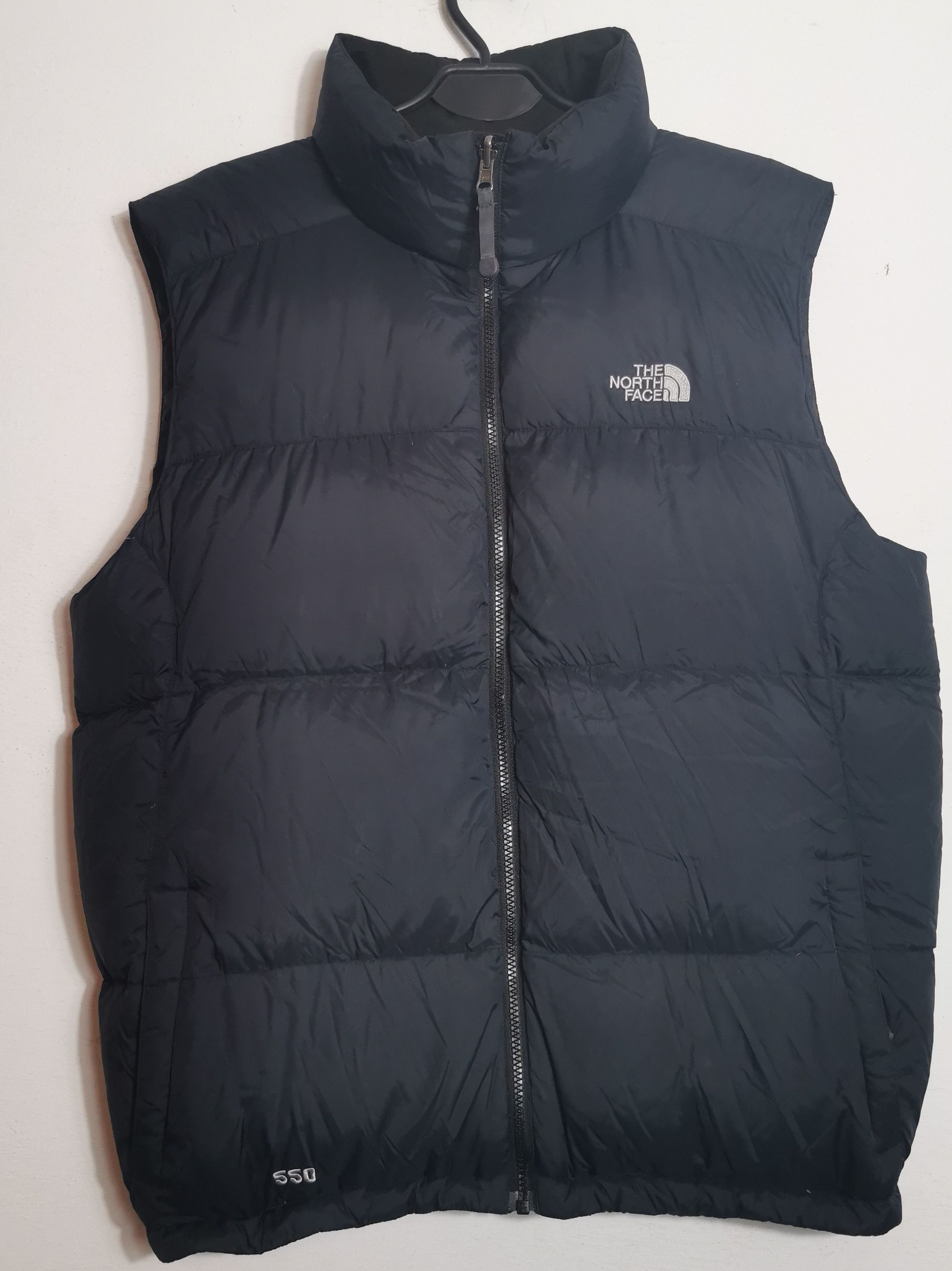 The north face nuptse 550 vest puffer