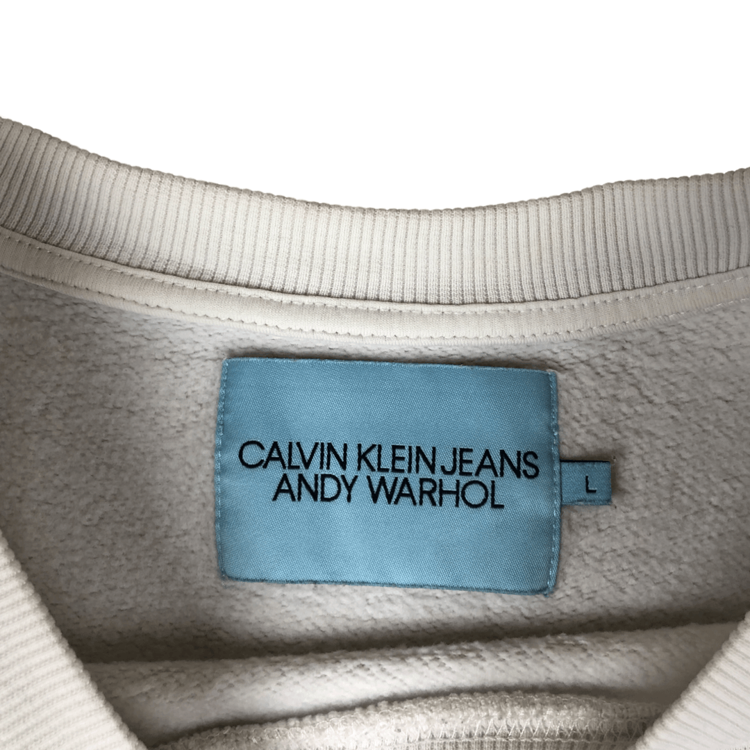 Calvin Klein Raf Simons Era Calvin Klein x Andy Warhol Sweatshirt Size US L / EU 52-54 / 3 - 10 Thumbnail
