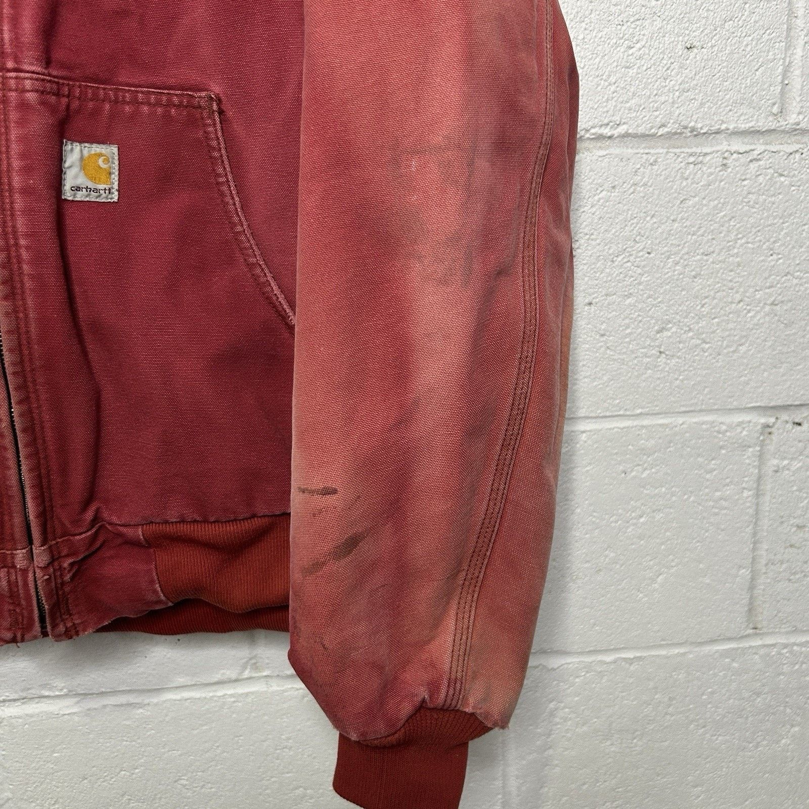 Carhartt Vintage Carhartt Fleece-Lined Active Jacket “Dark Red” J158 Size US XL / EU 56 / 4 - 13 Thumbnail
