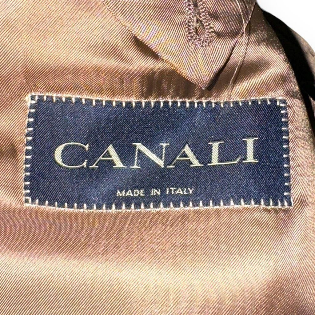 Canali Canali Multicolored Houndstooth Silk & Wool Sport Coat 42R Size 42R - 2 Thumbnail