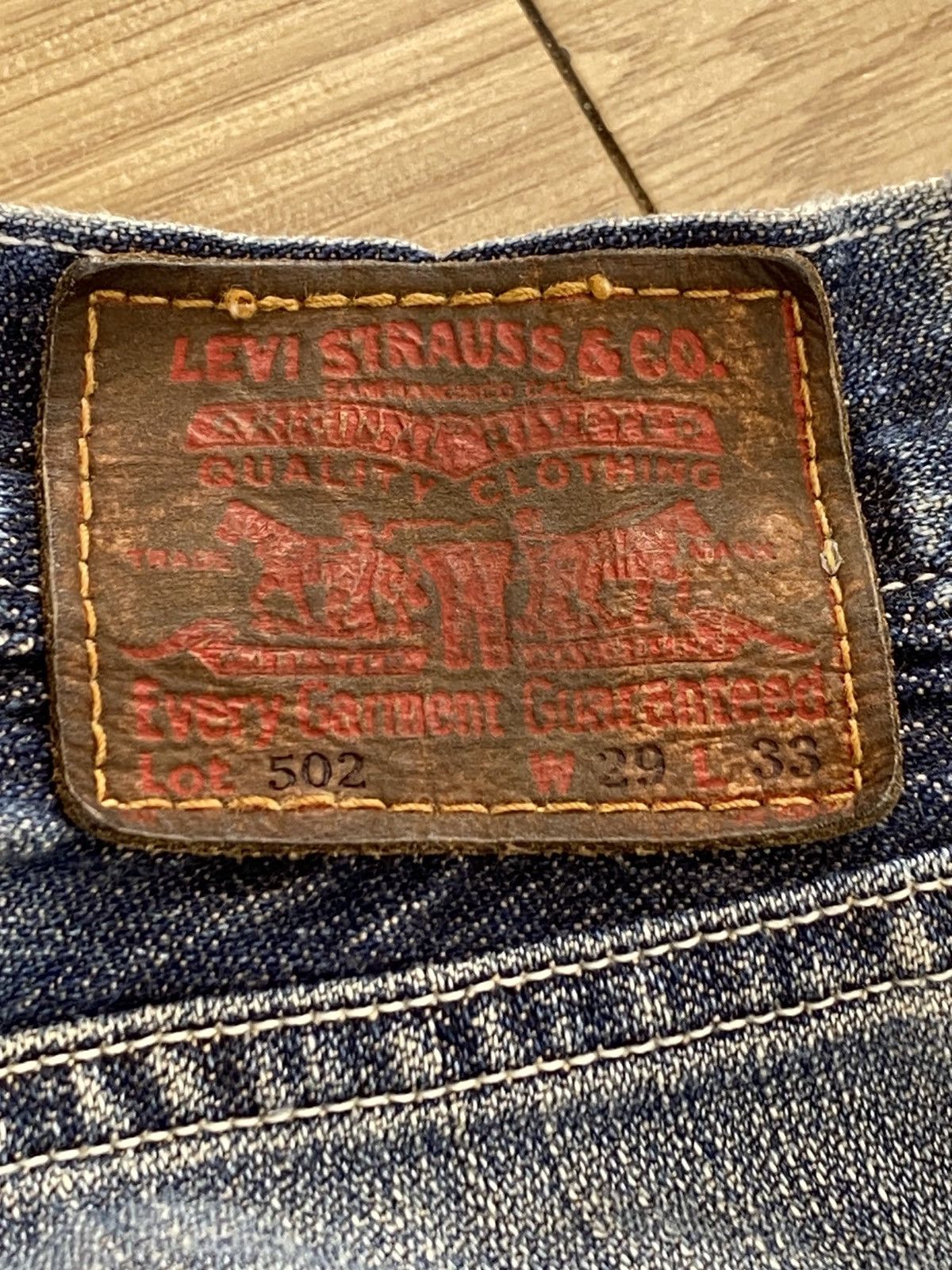 Levi's Levi’s Distressed Faded Wash Style Loose Jeans Size US 28 / EU 44 - 17 Thumbnail