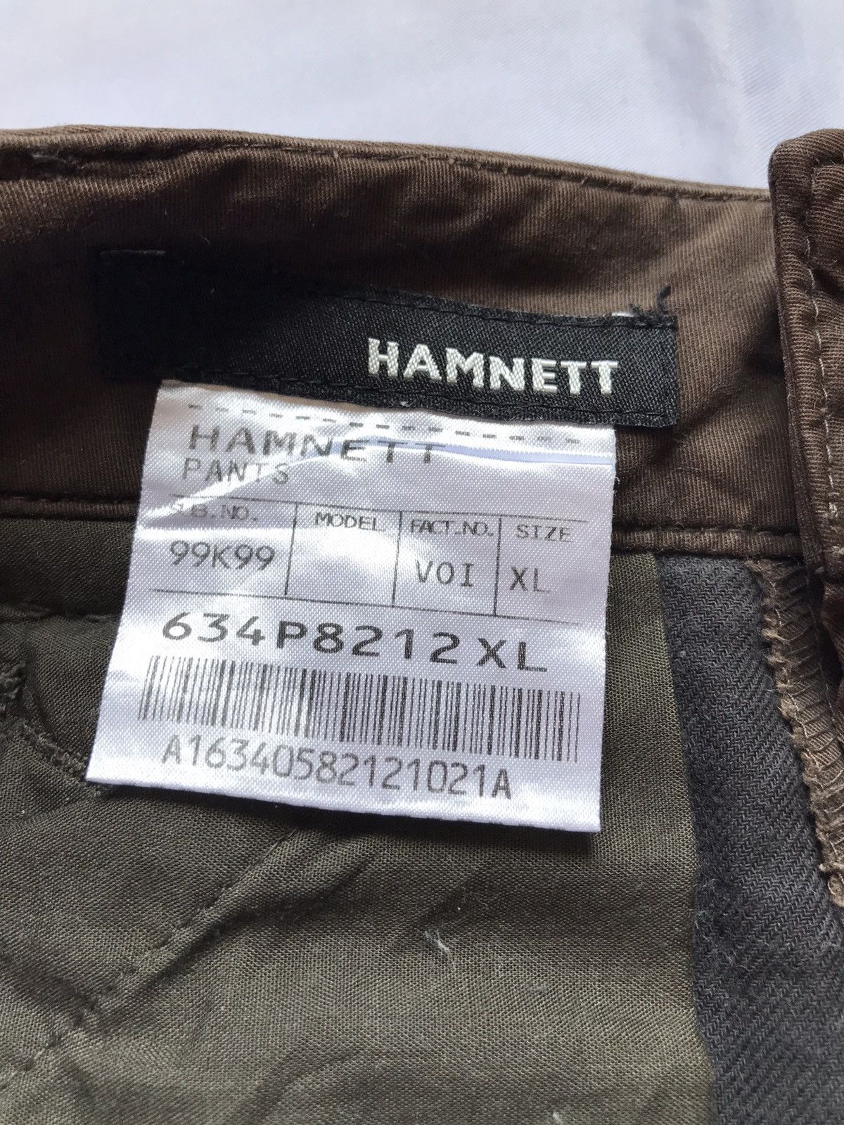 Katharine Hamnett London HAMNETT CARGO ANKLE ZIP TROUSER PANTS Size US 34 / EU 50 - 7 Thumbnail