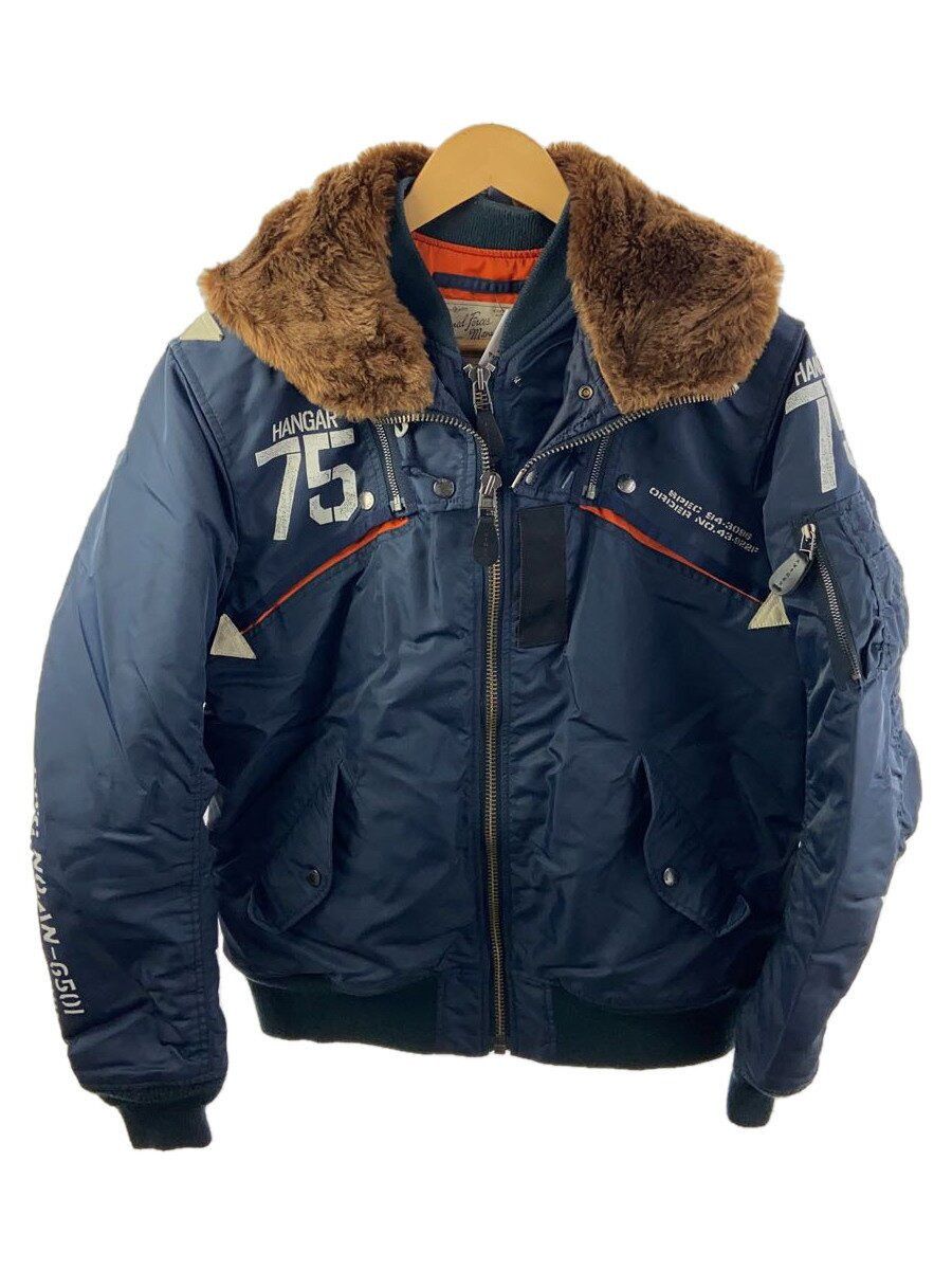 Avirex Avirex Nylon Jacket Navy Size US XL / EU 56 / 4 - 1 Thumbnail