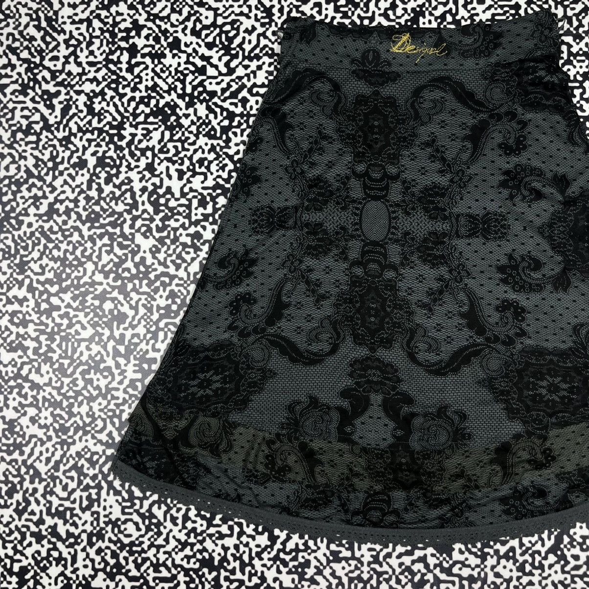 Desigual Vintage Y2K Desigual Floral Japanese Style Retro Midi Skirt Size 28" / US 6 / IT 42 - 10 Thumbnail