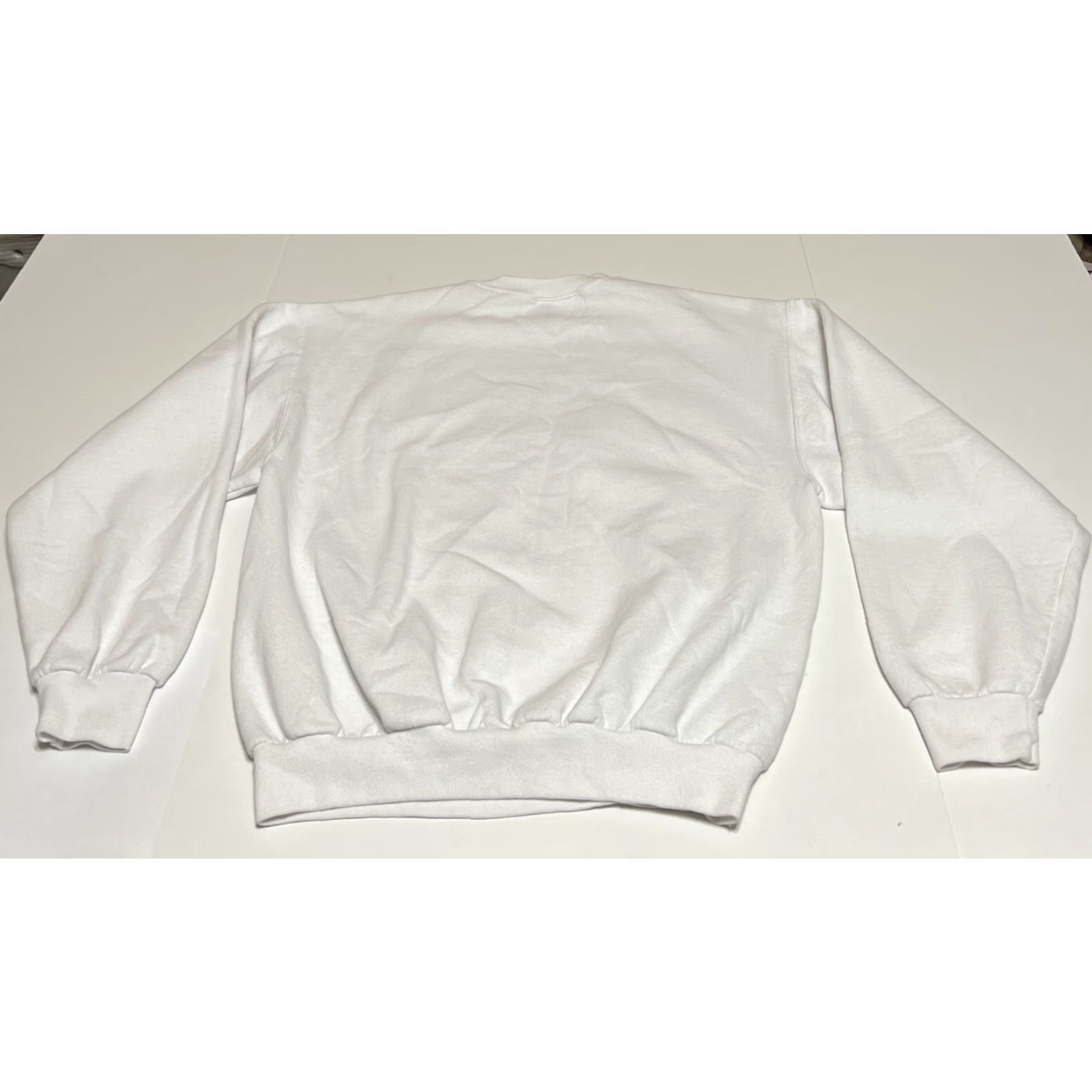 Jerzees Jerzees Lion Couple Crew Neck Sweatshirt NuBlend Medium White Unisex Adults Sweatshirt Long Sleeve Pullover Lion Theme 90s? Size US M / EU 48-50 / 2 - 3 Thumbnail