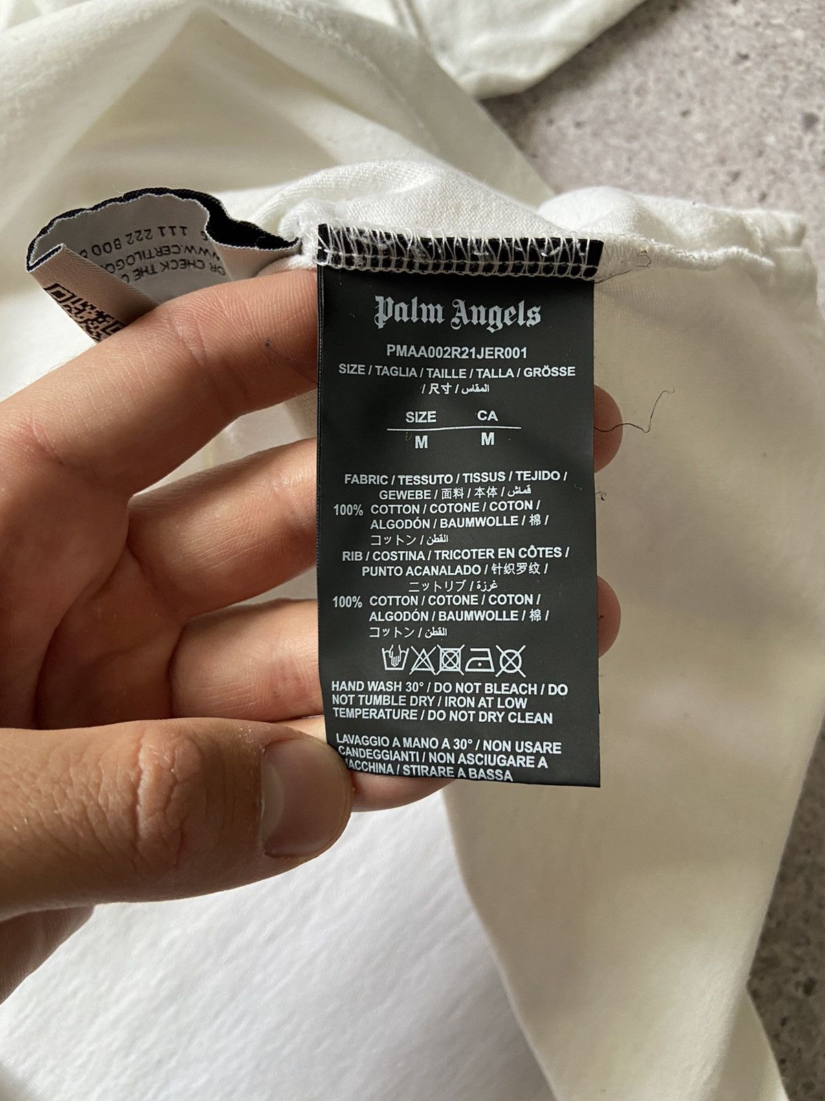 Palm Angels Palm Angels T Shirt Size Medium oversized Size US M / EU 48-50 / 2 - 12 Thumbnail