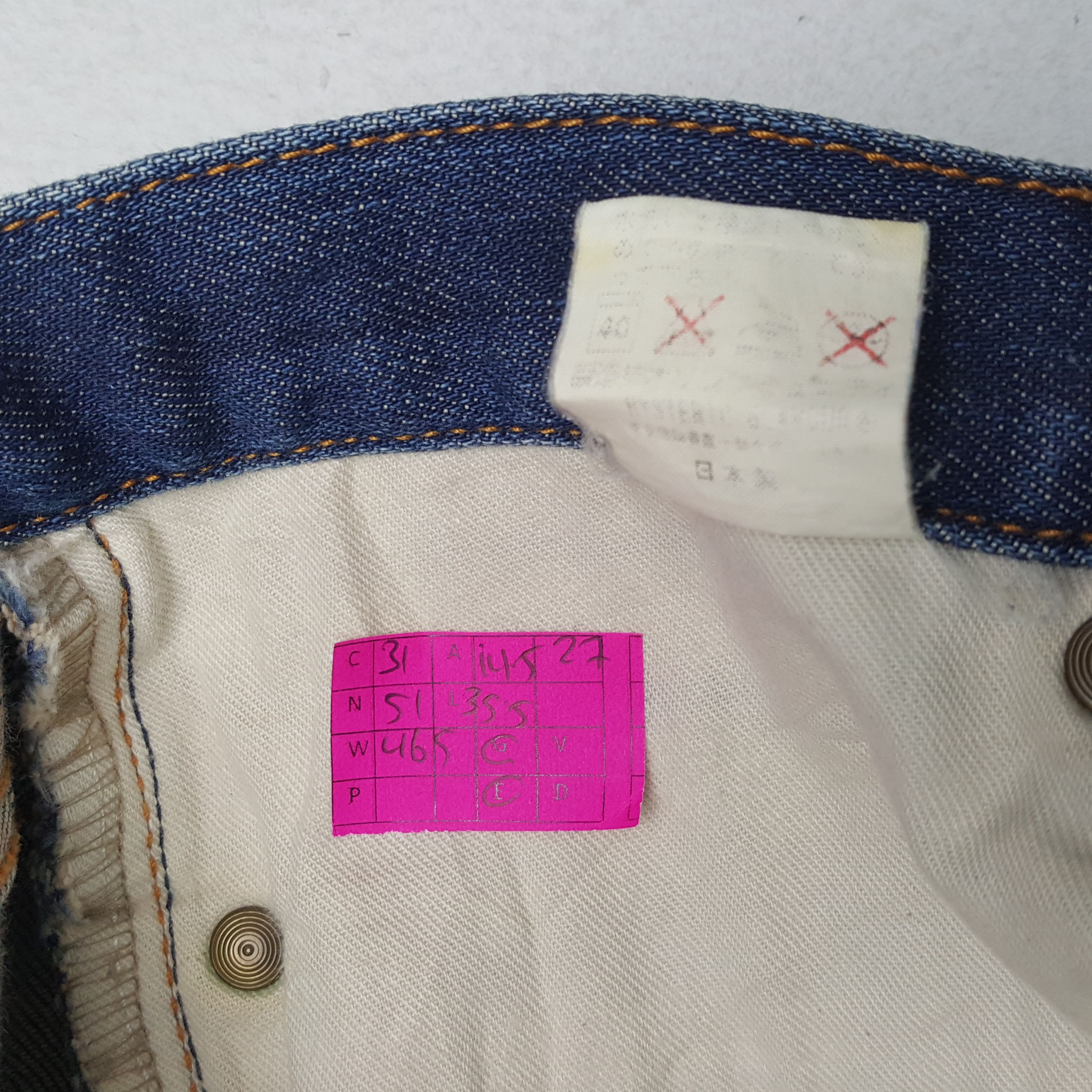 Hysteric Glamour × Japanese Brand × Vintage HYSTERIC GLAMOUR Japanese Brand Custom Art Style Jeans Size 29" - 13 Thumbnail