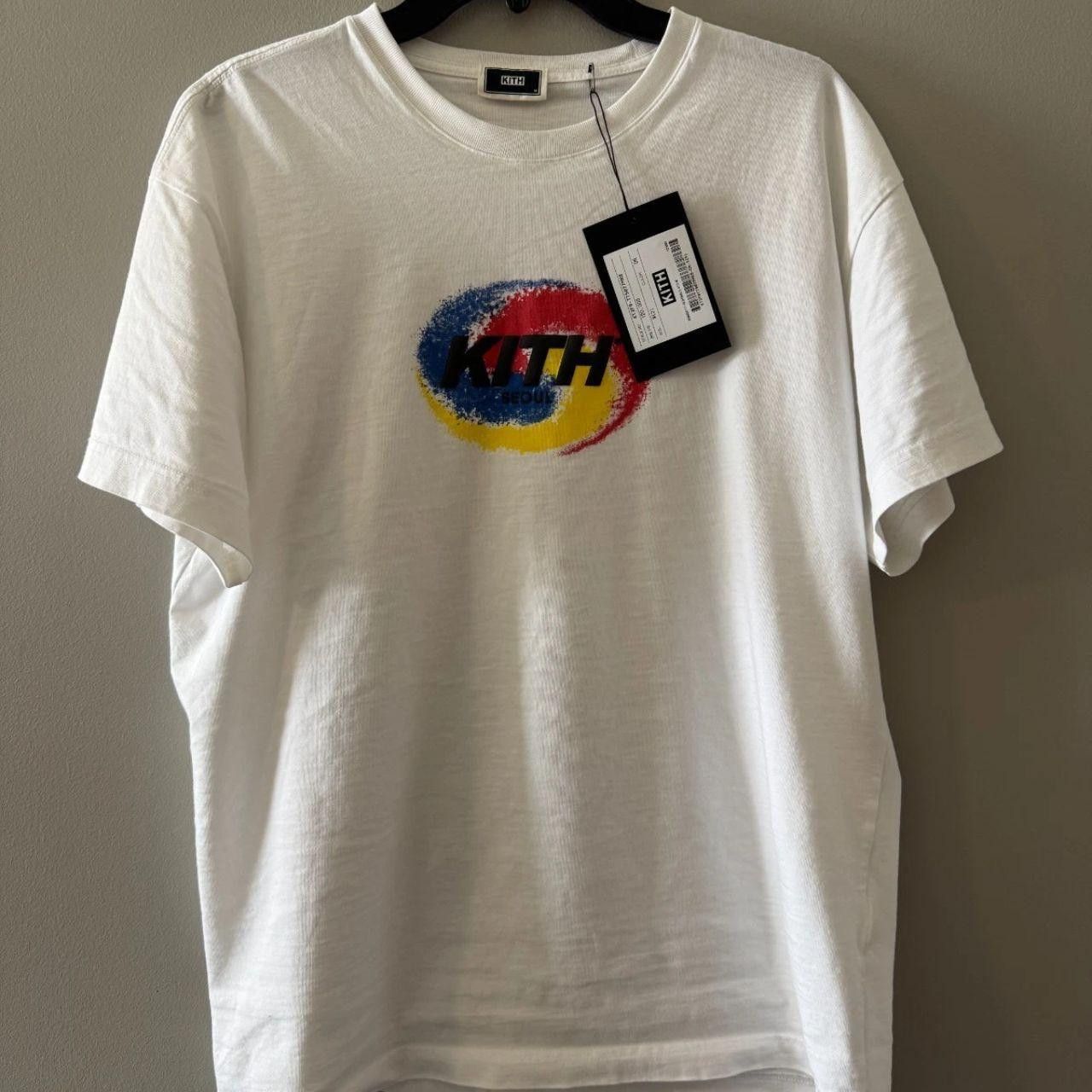 Kith Kith Seoul Spiral Vintage Tee White Medium M Print Korea Size US M / EU 48-50 / 2 - 1 Thumbnail