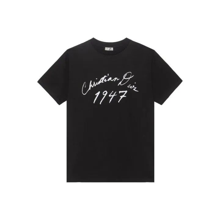 Dior Dior Logo Print Short Sleeve T-Shirt 0079 Size US M / EU 48-50 / 2 - 1 Thumbnail