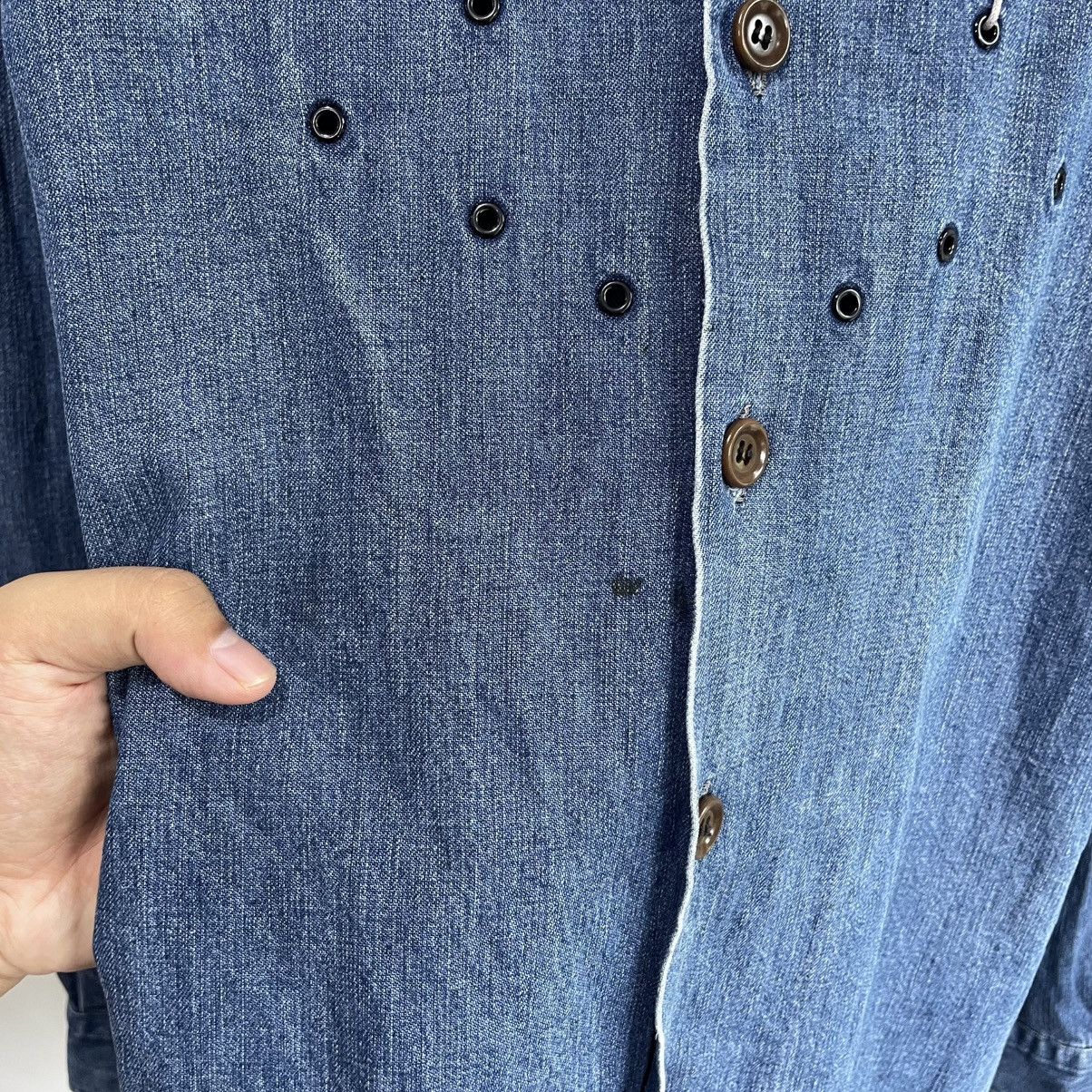 Kapital JipiJapa Boro Long Sleeve Shirt 🍒 Size US M / EU 48-50 / 2 - 3 Thumbnail