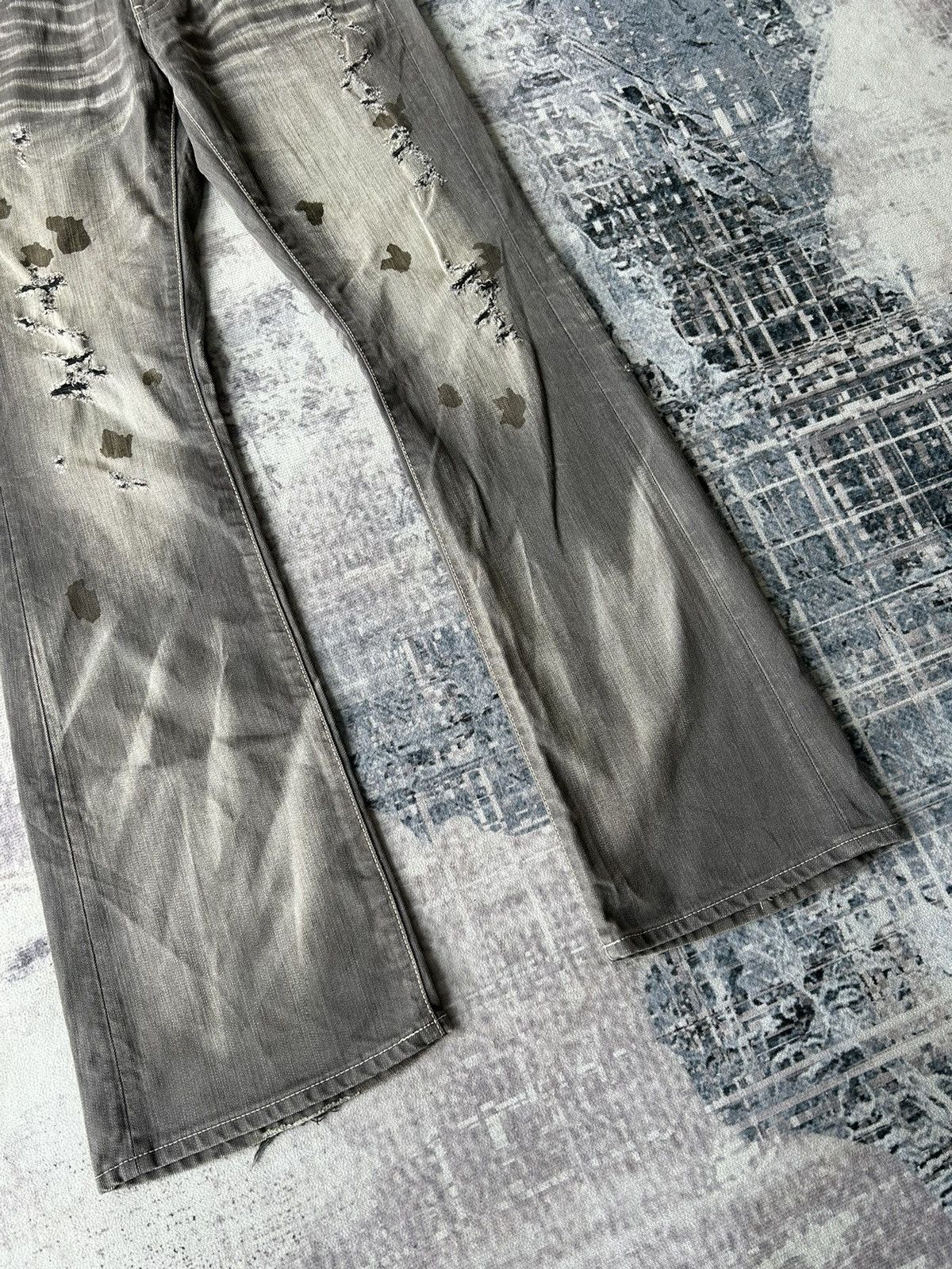 If Six Was Nine Flared Distressed Punk Design By Vanquish Size US 32 / EU 48 - 10 Thumbnail