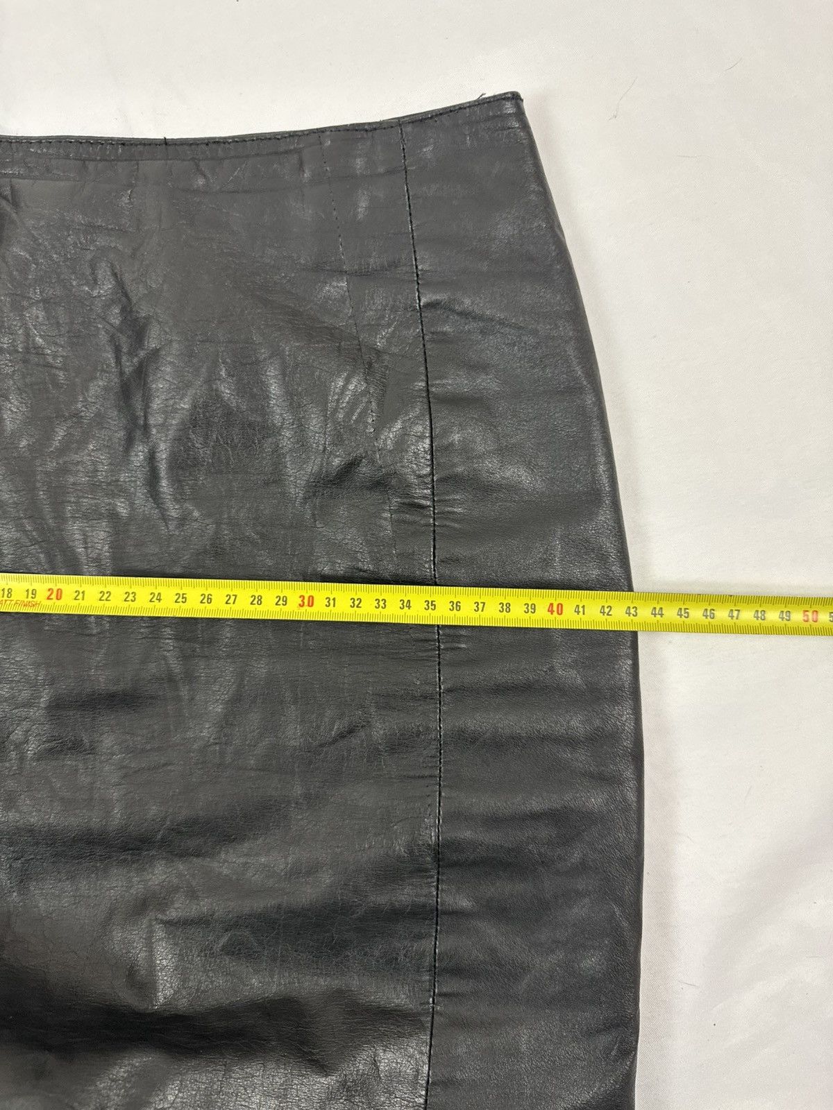 Wilsons Leather 100% Leather High-waisted Pencil Skirt s / 36 Size 27" / US 4 / IT 40 - 13 Thumbnail