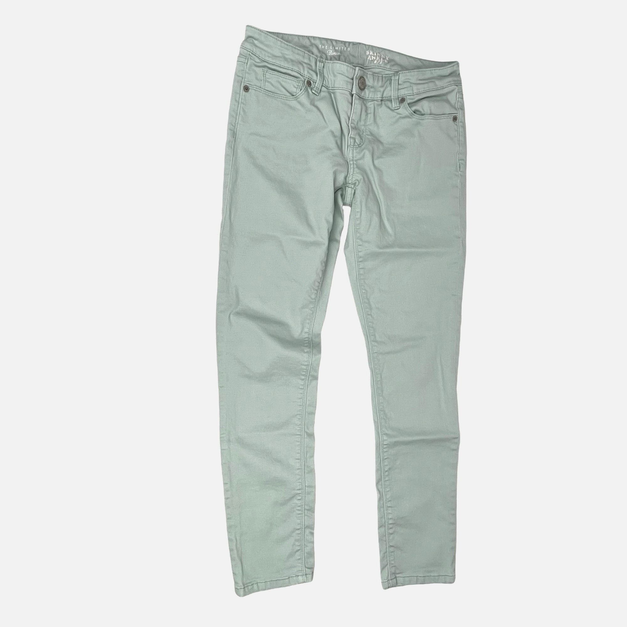 Other The Limited Women's Skinny Ankle Jeans 678 Mint Green Size 4 Size 27" / US 4 / IT 40 - 1 Thumbnail