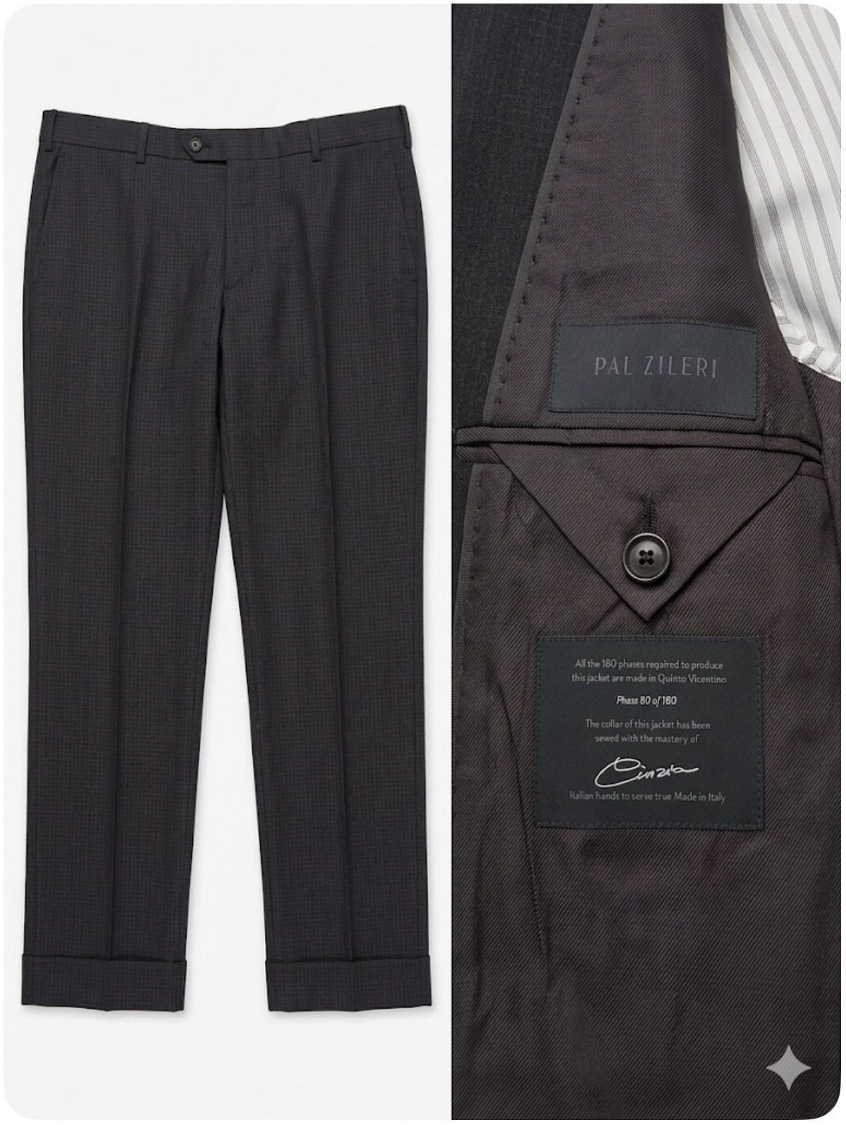 Pal Zileri Pal Zileri Sartoriale Suit | Super 120s Wool | Mint Cond Size 50R - 3 Thumbnail