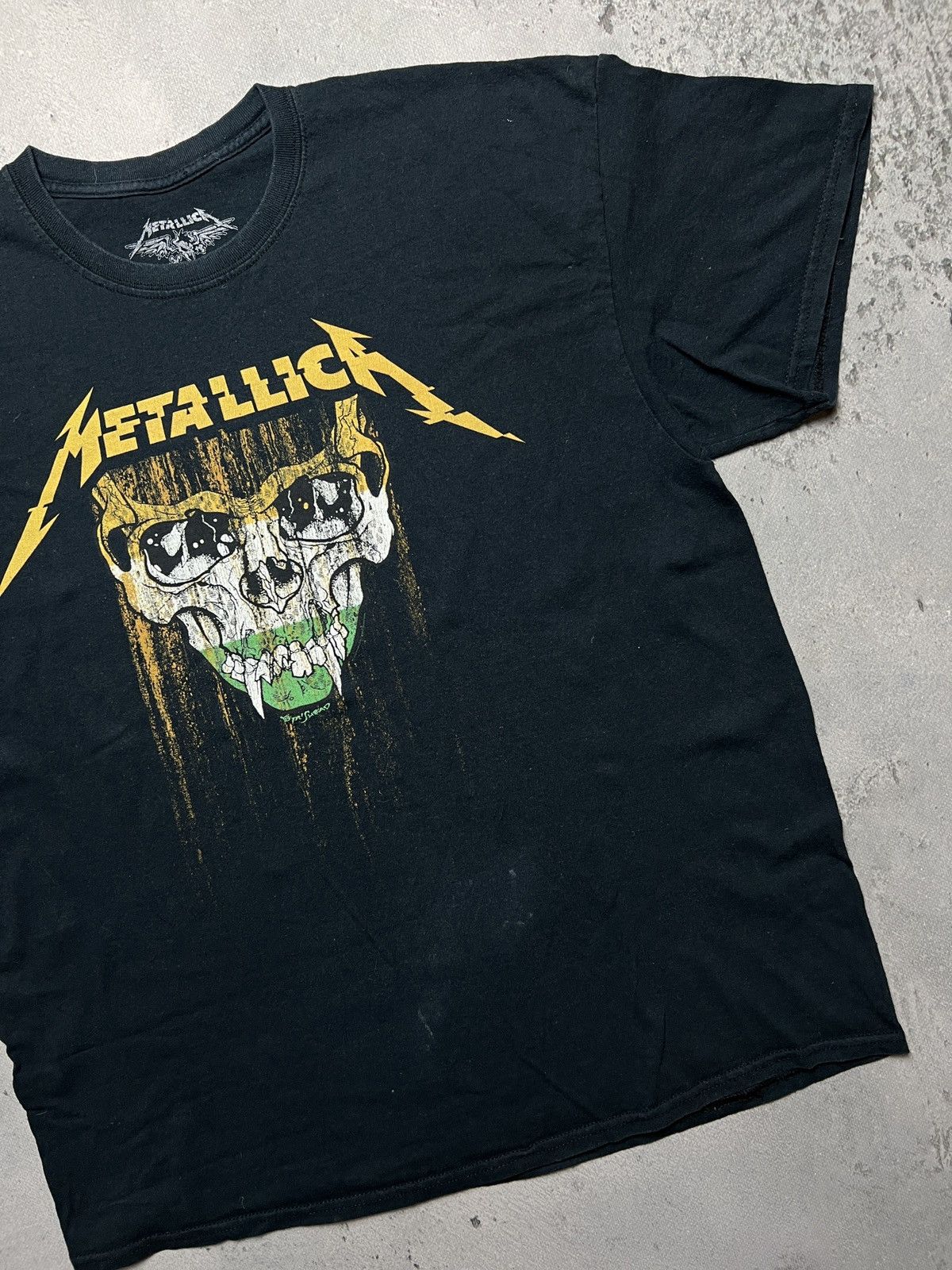 Band Tees Metallica World Wired Band Graphic Tour Hard Rock Stadium Size US XL / EU 56 / 4 - 4 Thumbnail