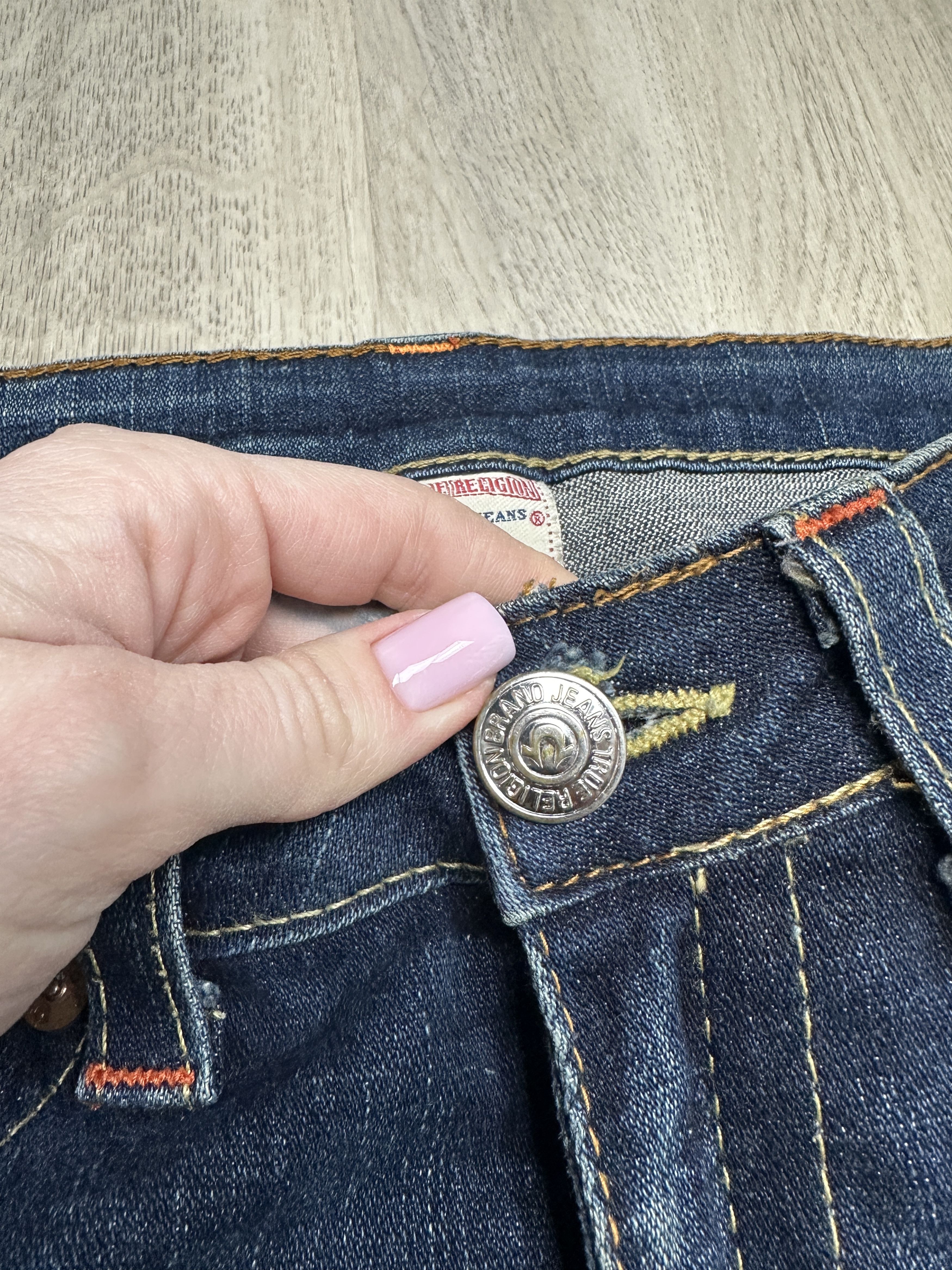 True Religion True Religion Vintage Womens Denim Pants Jeans Size 28" / US 6 / IT 42 - 8 Thumbnail