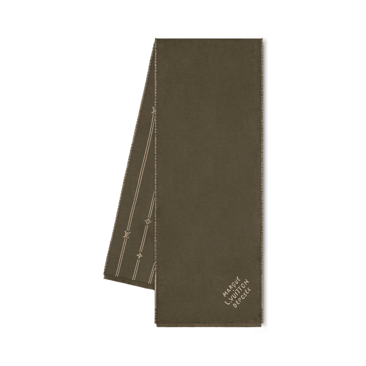 Louis Vuitton Monogram Stripes Scarf Size ONE SIZE - 4 Thumbnail