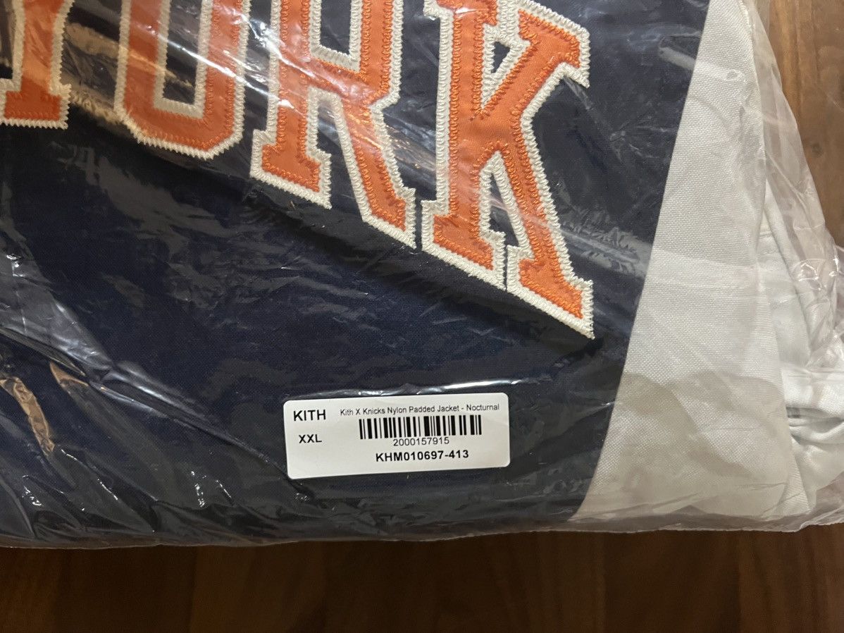 Kith Kith for the NY Knicks Nylon Padded Jacket Nocturnal XXL Size US XXL / EU 58 / 5 - 9 Thumbnail