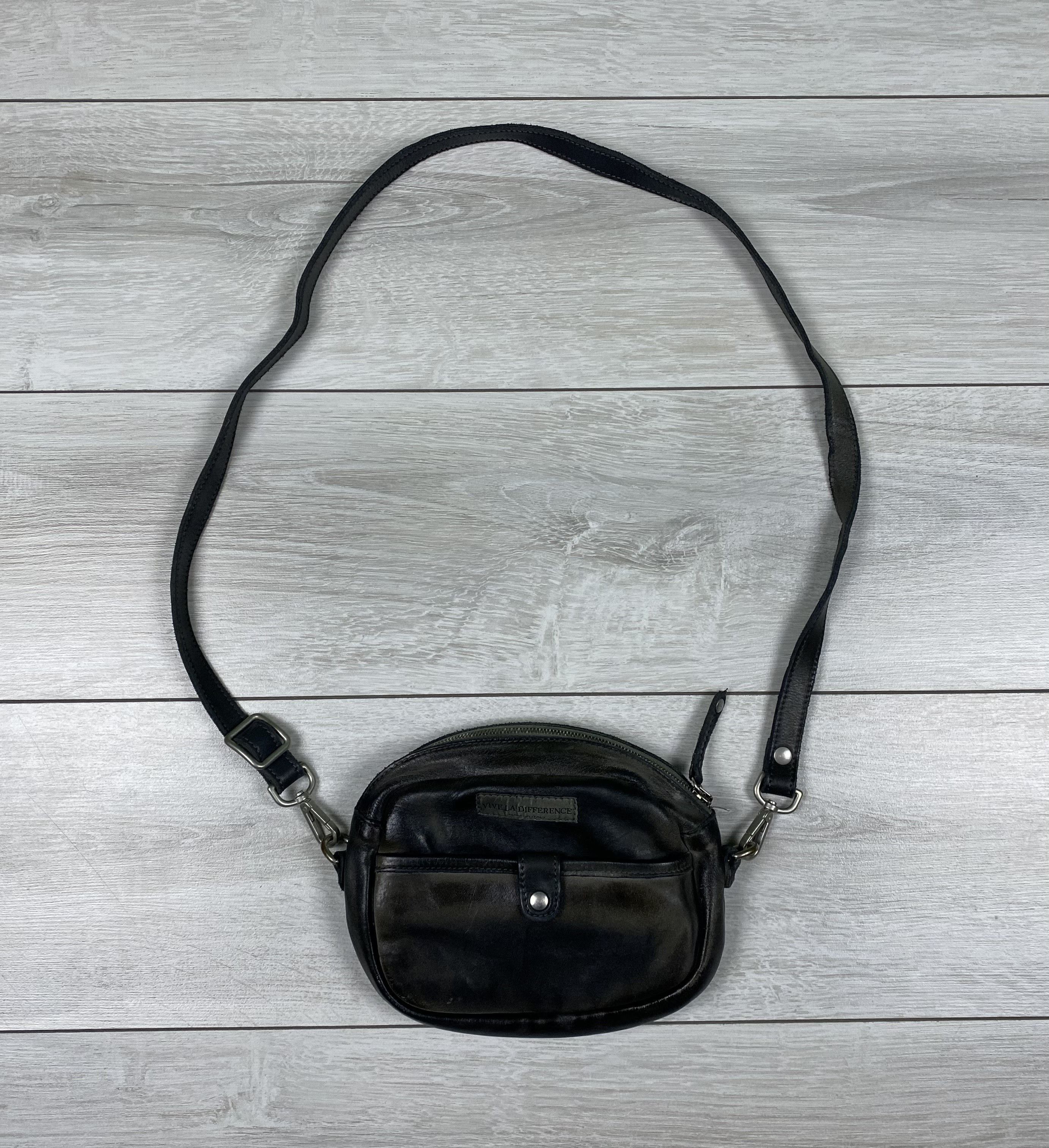 Other Rare Vive la difference messenger leather distressed bag Size ONE SIZE - 1 Thumbnail